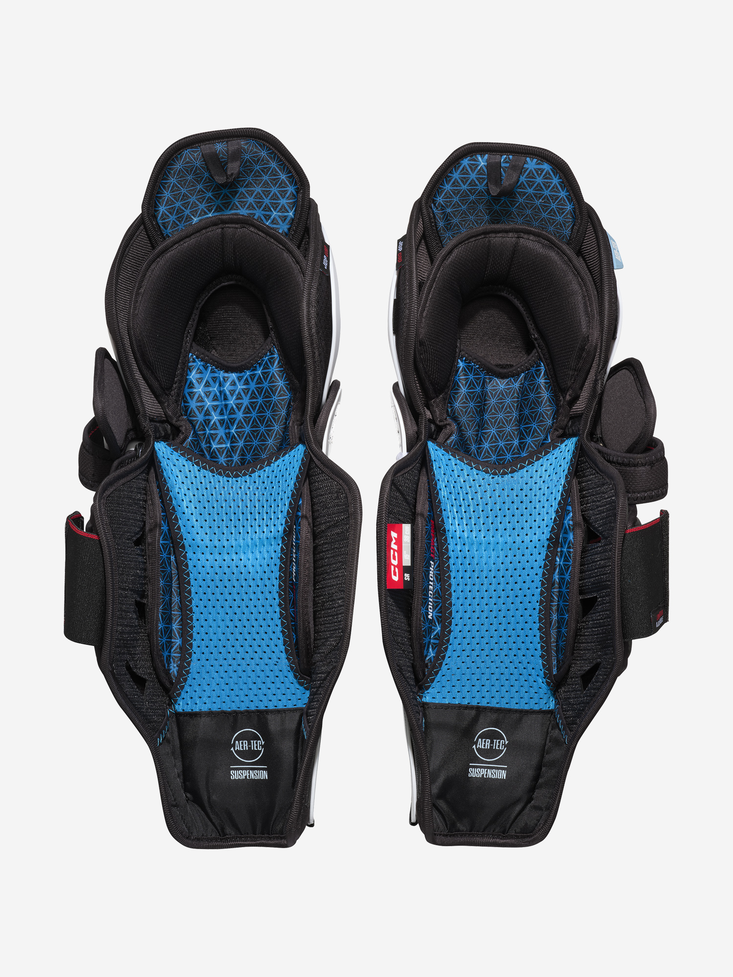 фото Щитки хоккейные ccm jetspeed ft8 pro sr, мультицвет