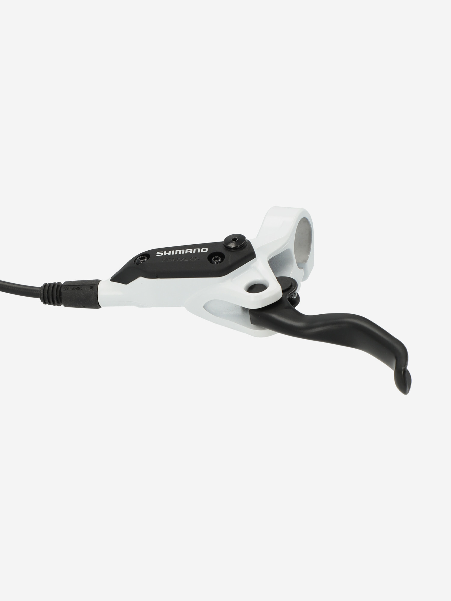 фото Тормоз дисковый, комплект левый/передний, shimano bl-m396-l/br-m395, серебряный