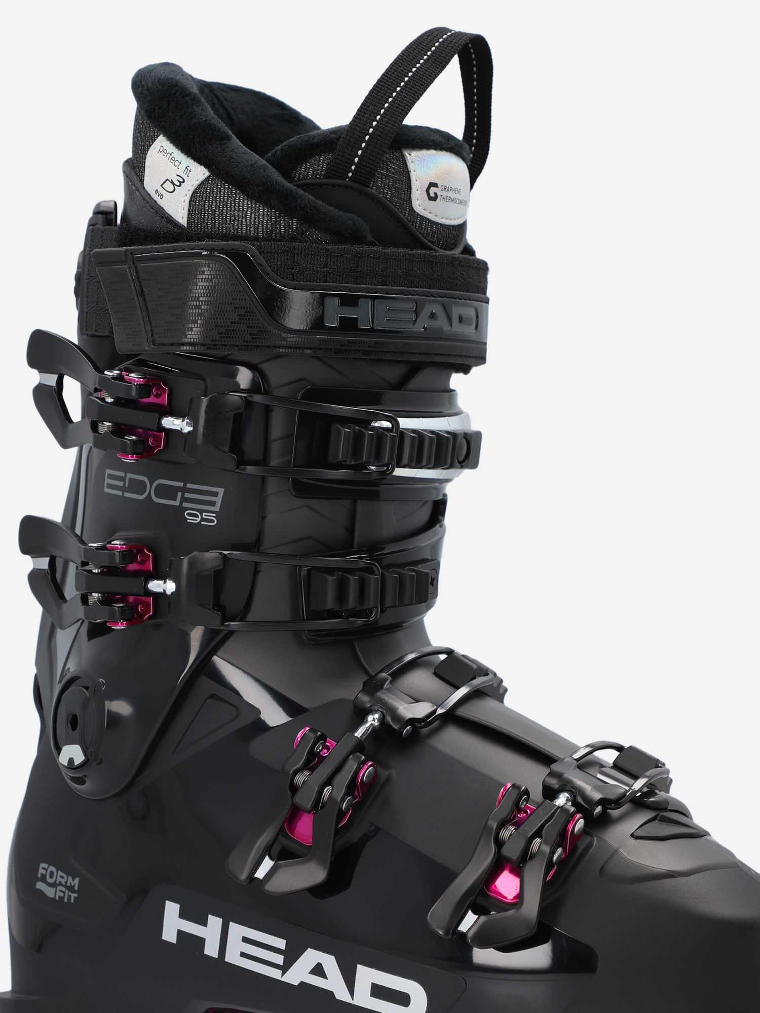 фото Ботинки горнолыжные женские head edge 95 w hv gw, мультицвет