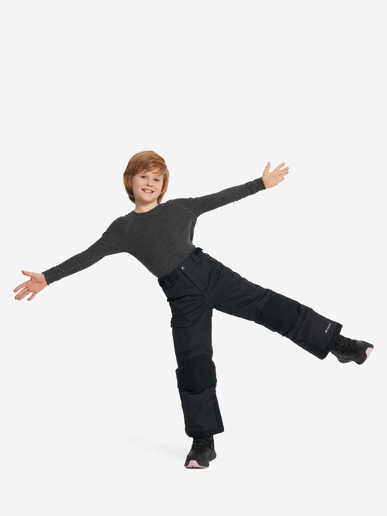 фото Брюки утепленные для мальчиков columbia bugaboo iii pant, черный