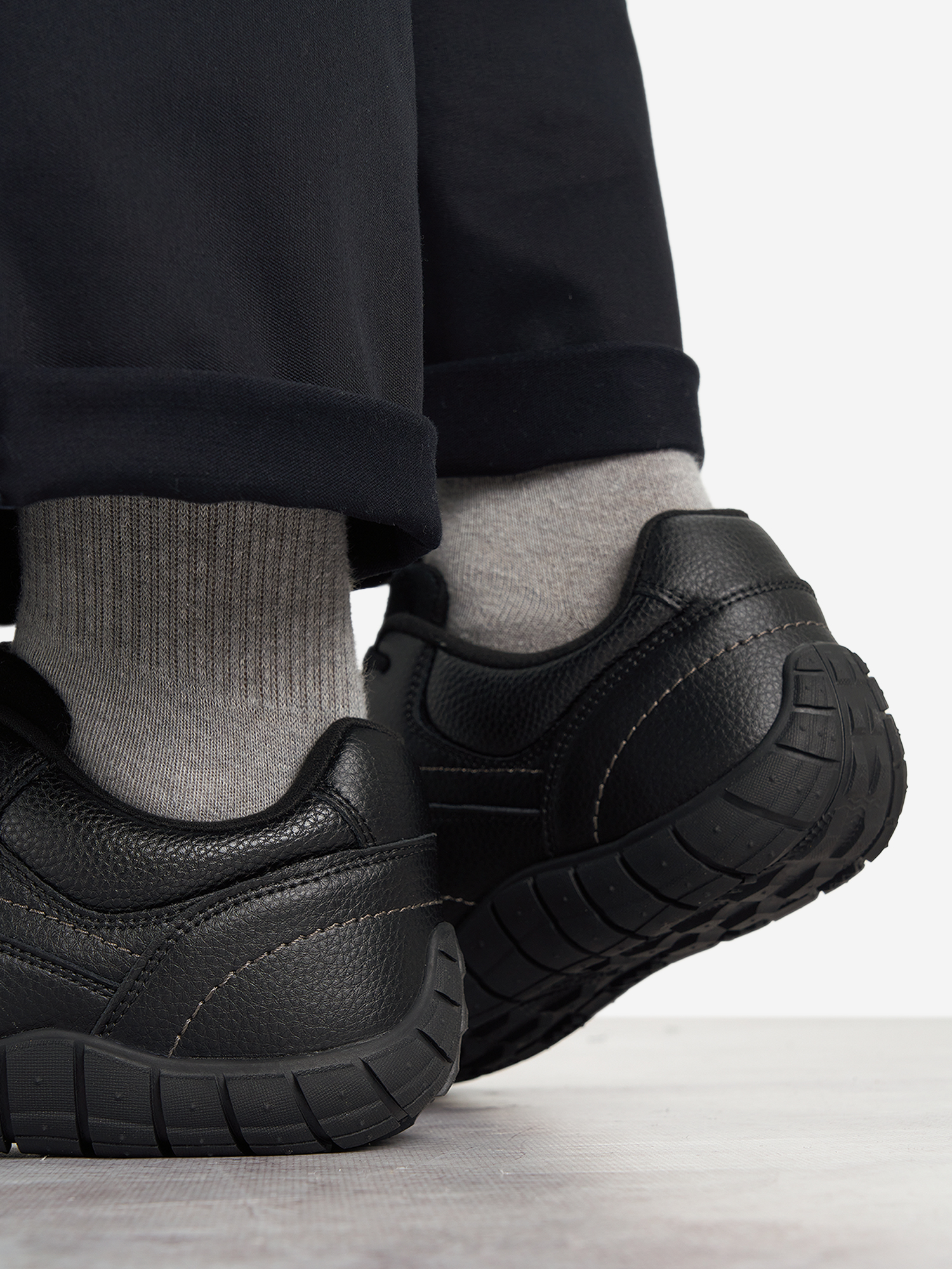 фото Кроссовки мужские etonic linx leather, черный