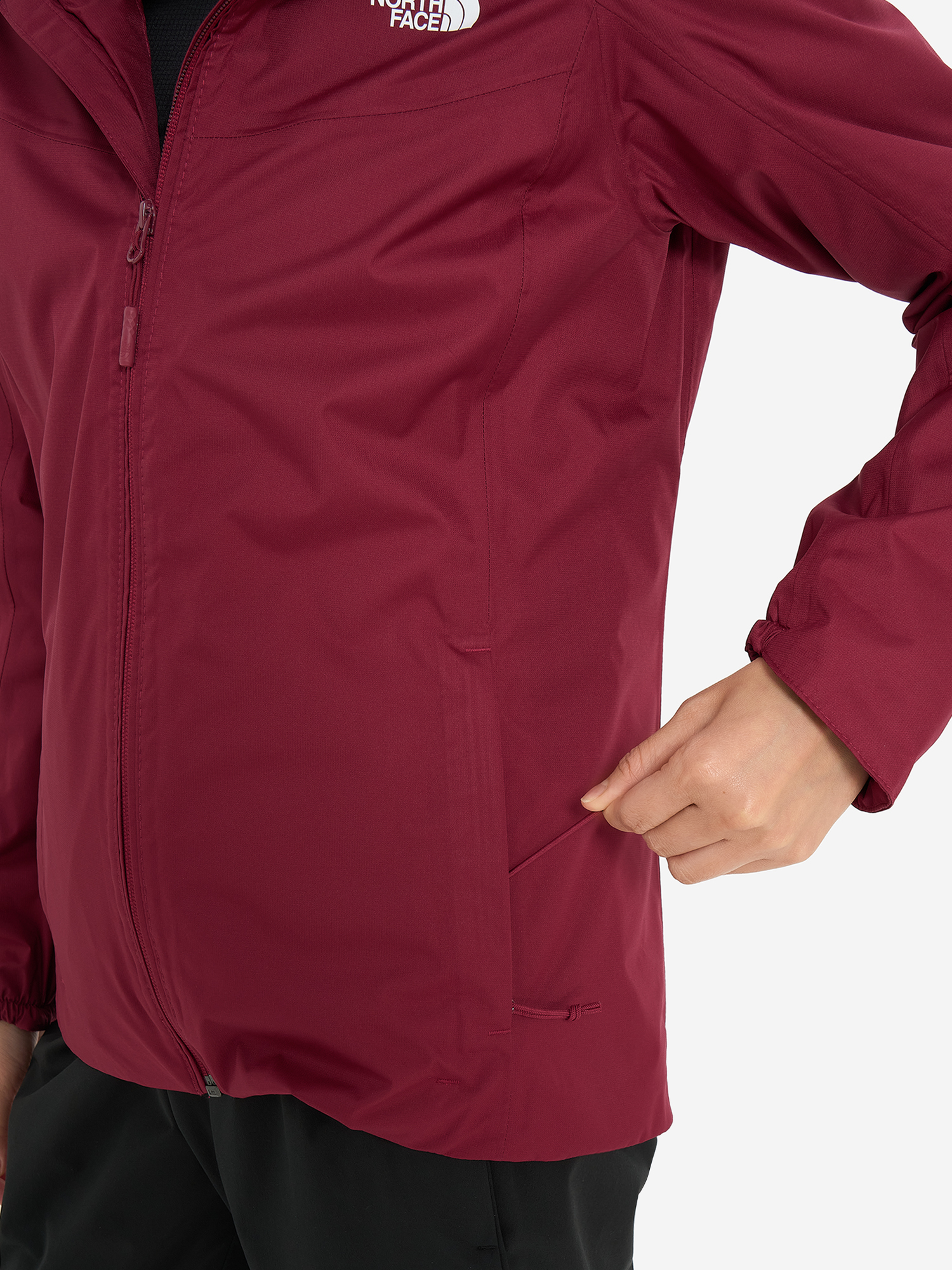 фото Куртка утепленная женская the north face quest insulated, красный
