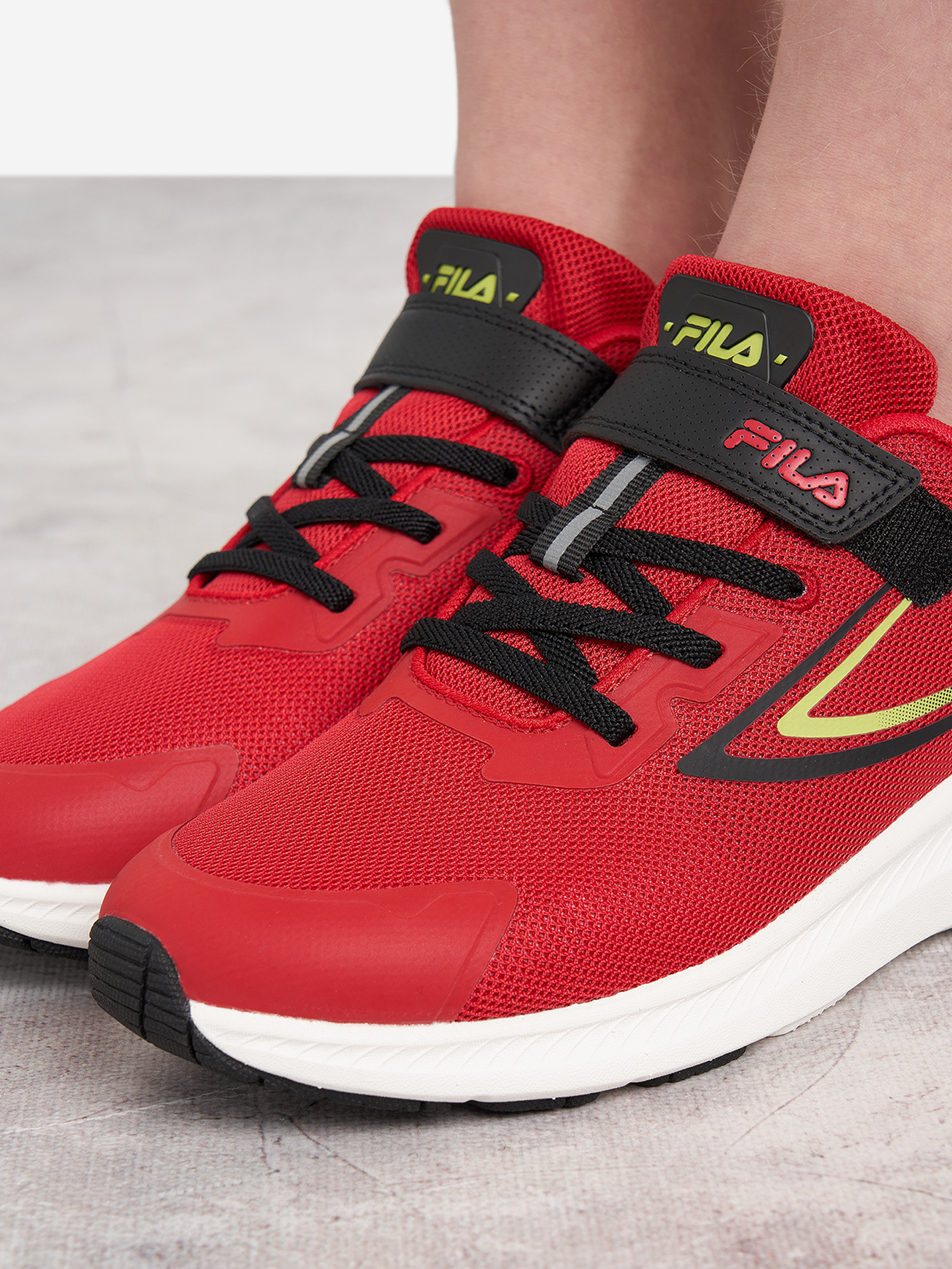 фото Кроссовки для мальчиков fila sp rocket 2.0 v, красный