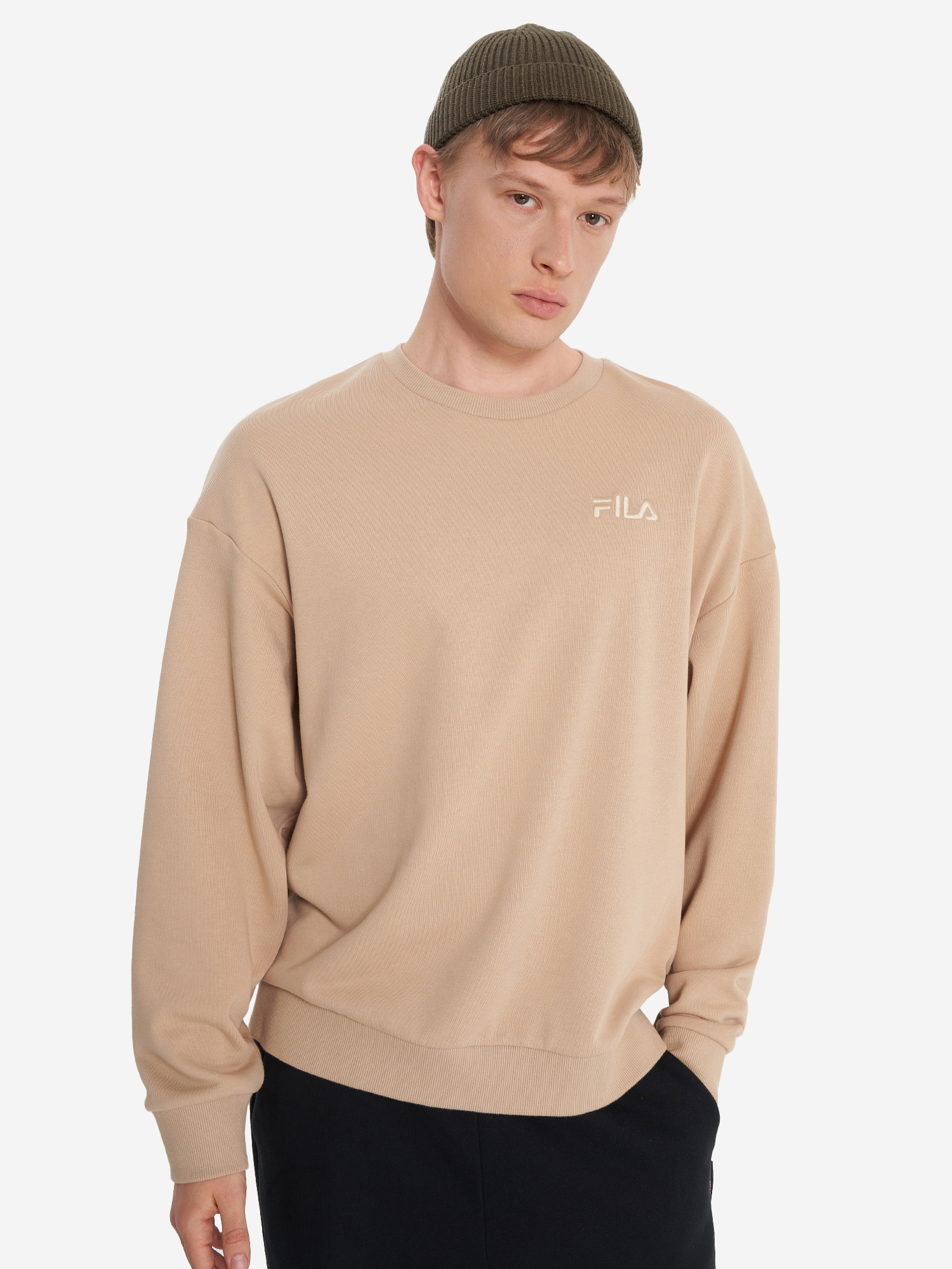 фото Шапка fila, коричневый