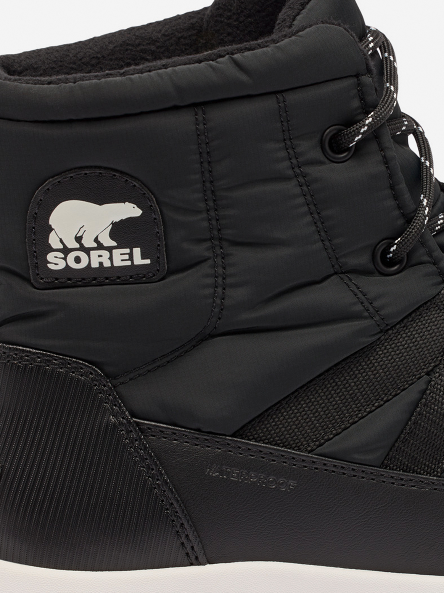 фото Ботинки утепленные женские sorel whitney iii wp, черный