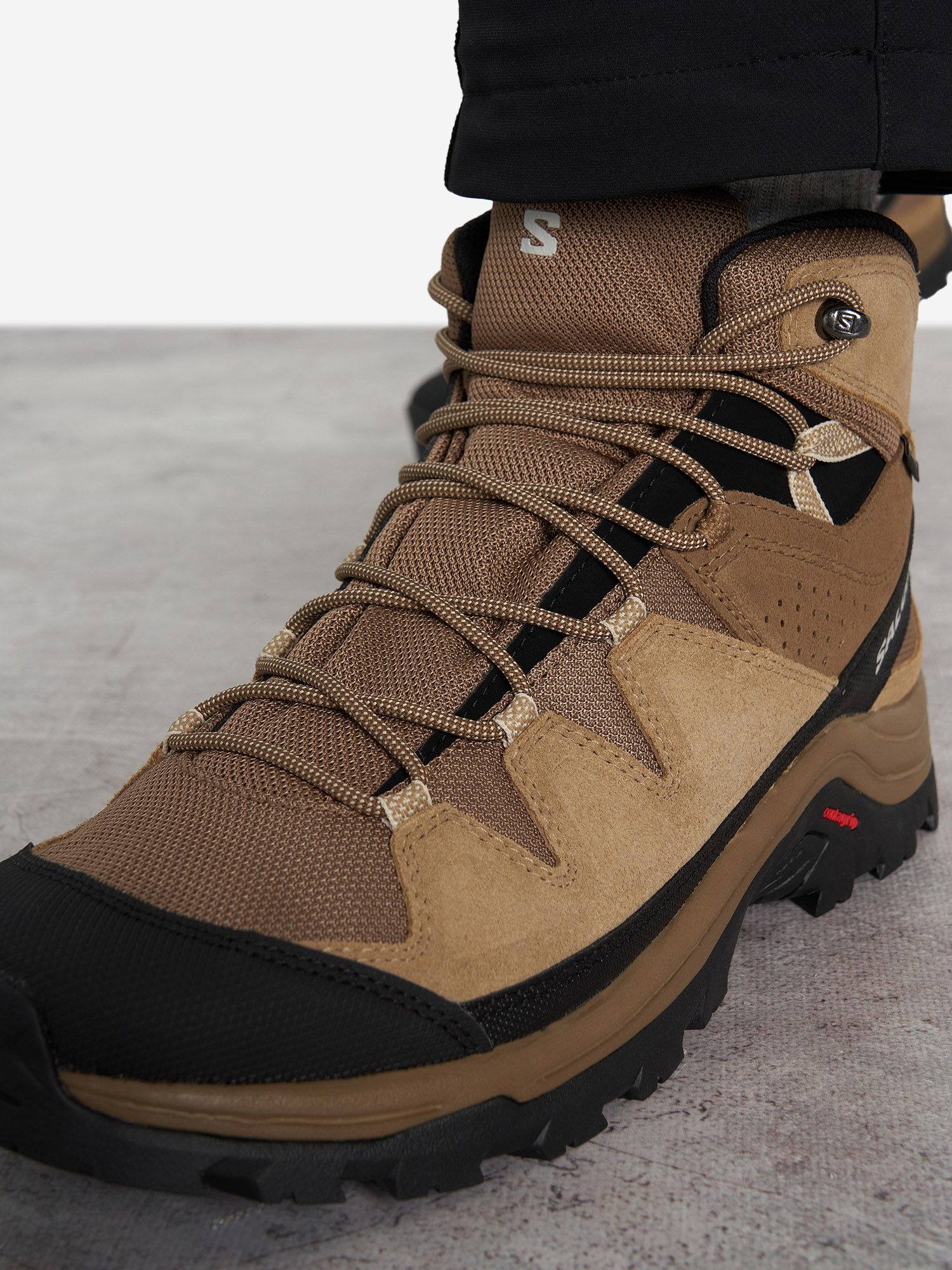 фото Ботинки мужские salomon quest rove gtx, бежевый