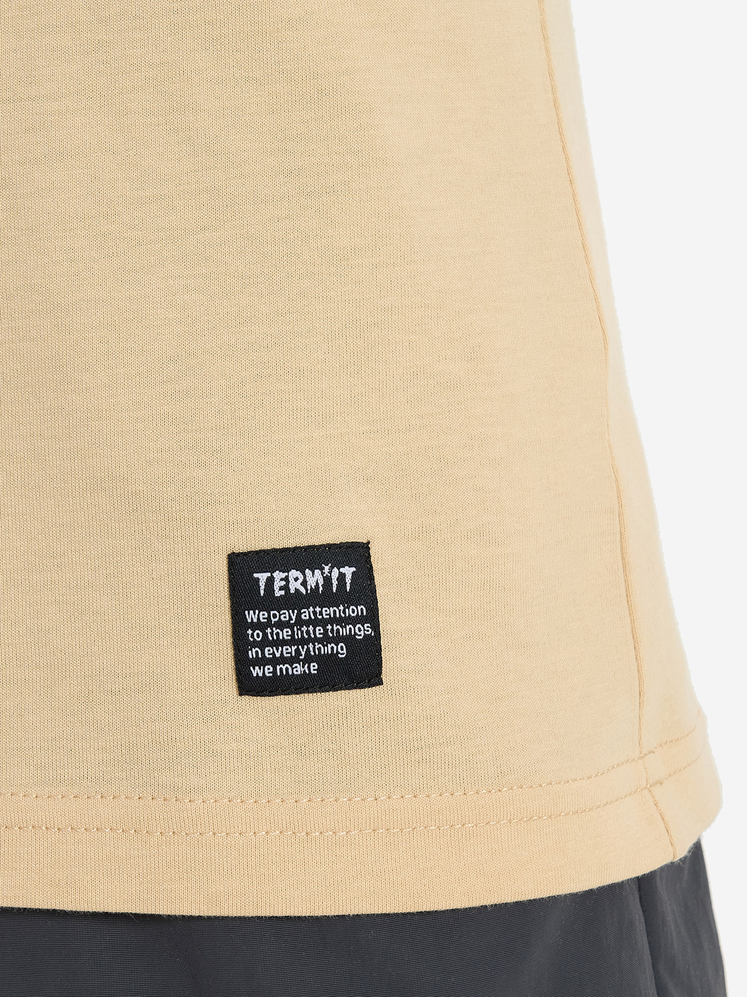 фото Футболка мужская termit, бежевый