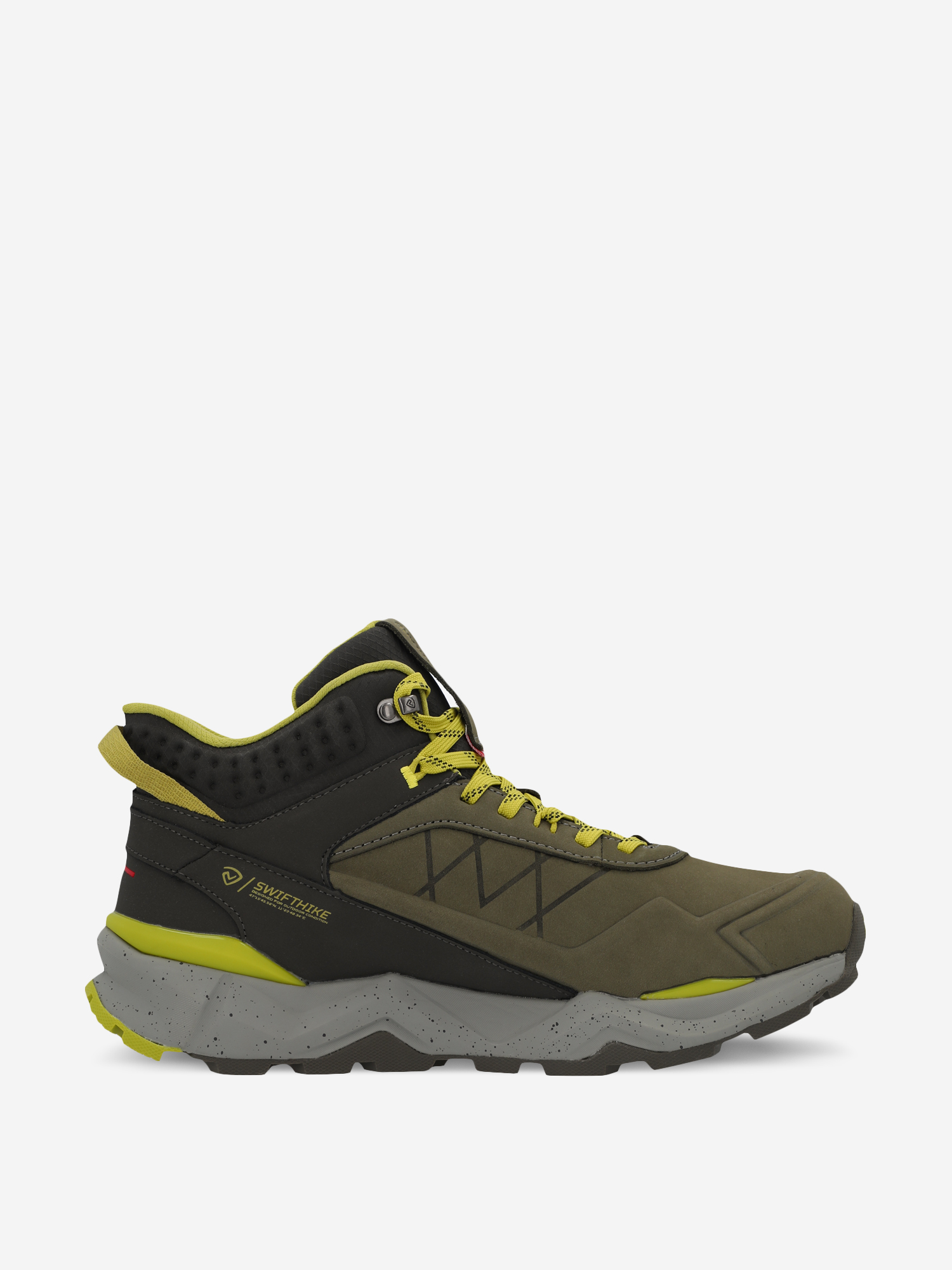 фото Ботинки мужские northland swifthike mid, зеленый