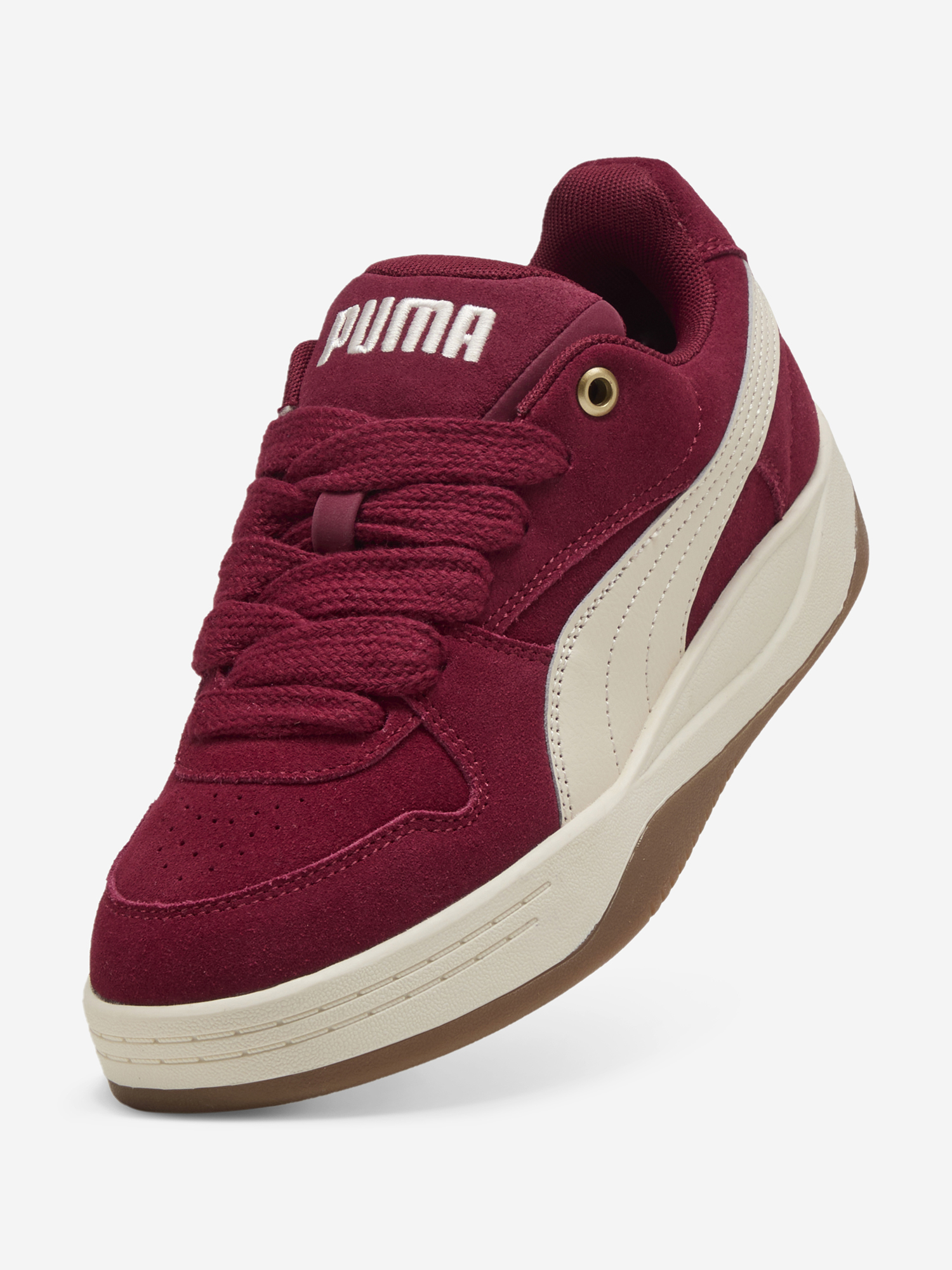 фото Кеды женские puma park luna sd, красный