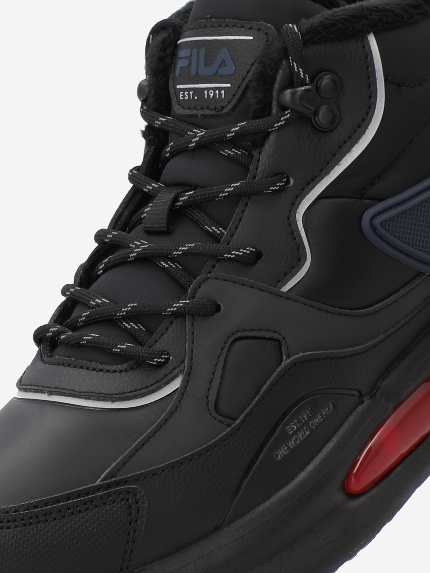 фото Кроссовки утепленные для мальчиков fila explore mid, черный