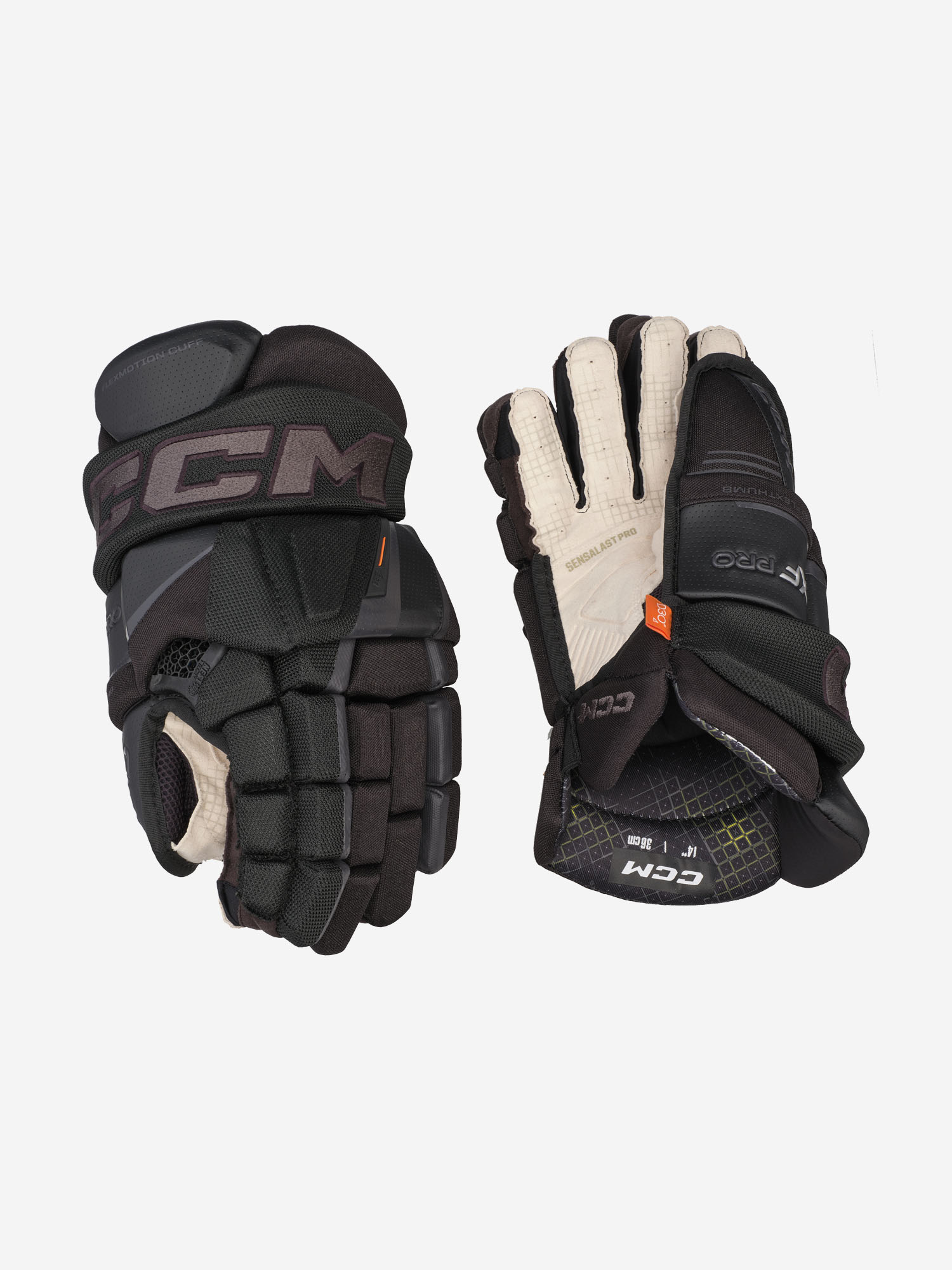 фото Перчатки хоккейные детские ccm tacks xf pro jr, черный