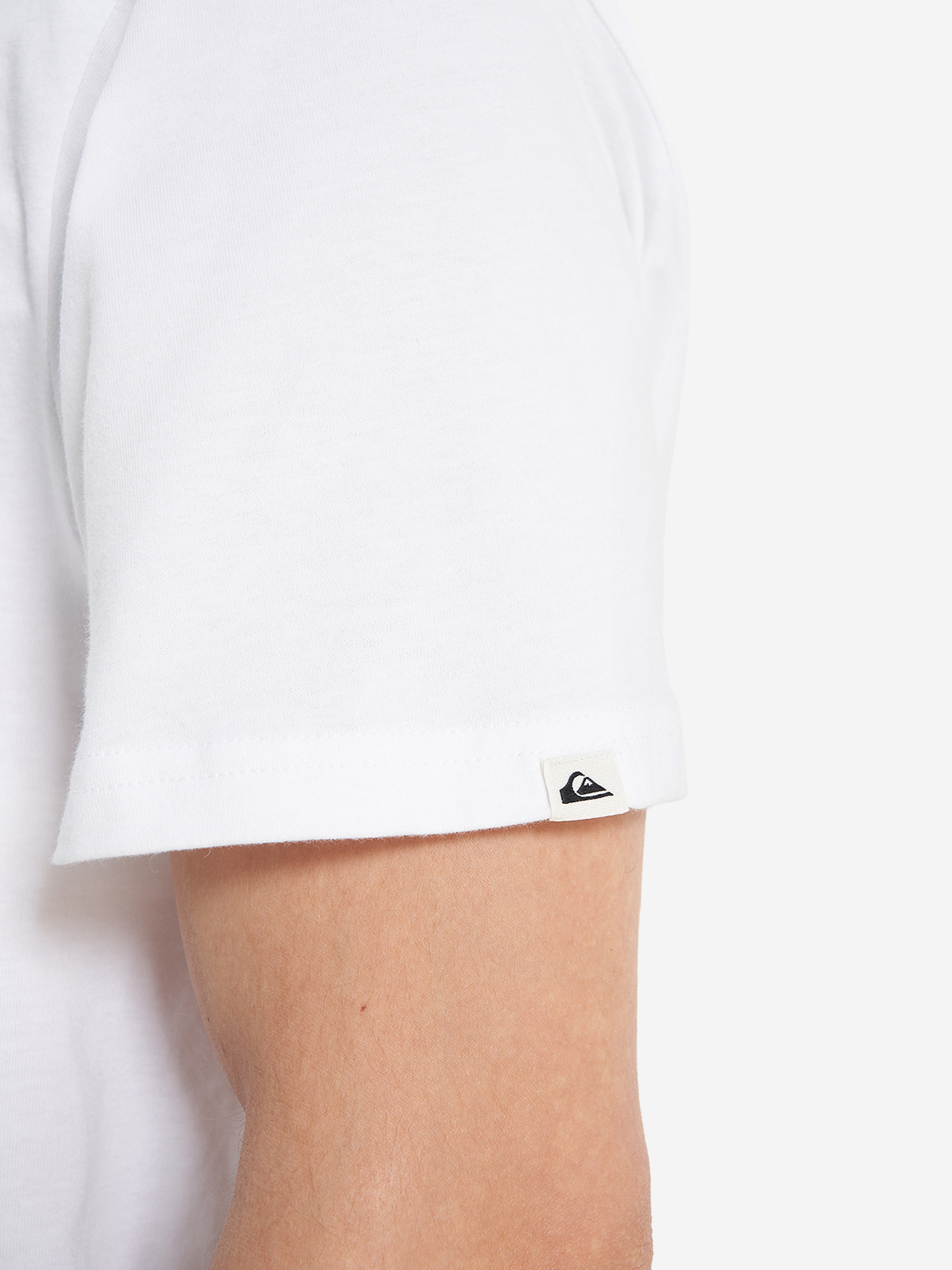 фото Футболка мужская quiksilver palm square, белый