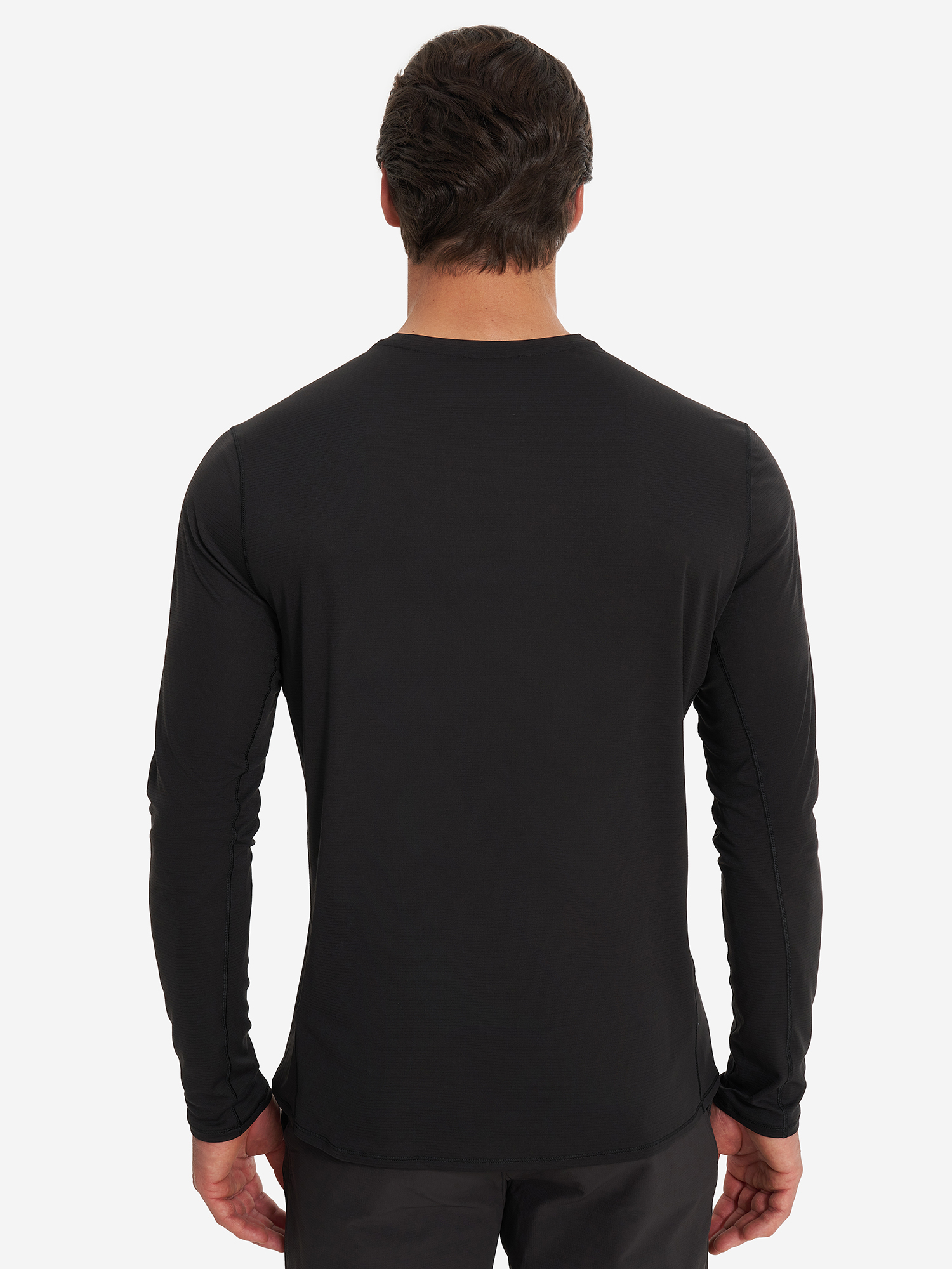 фото Лонгслив мужской patagonia cool lightweight, черный