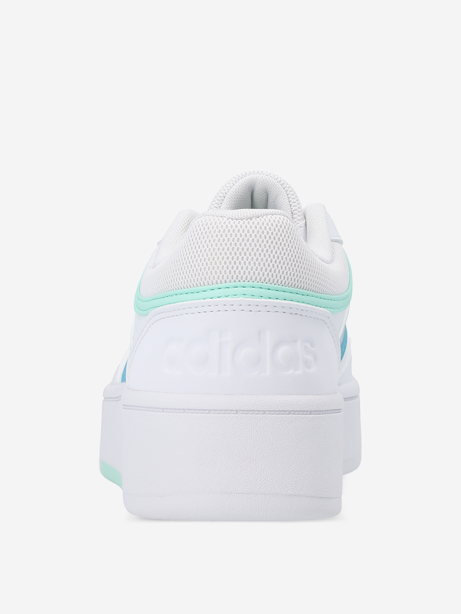 фото Кеды женские adidas hoops 3.0 bold, голубой