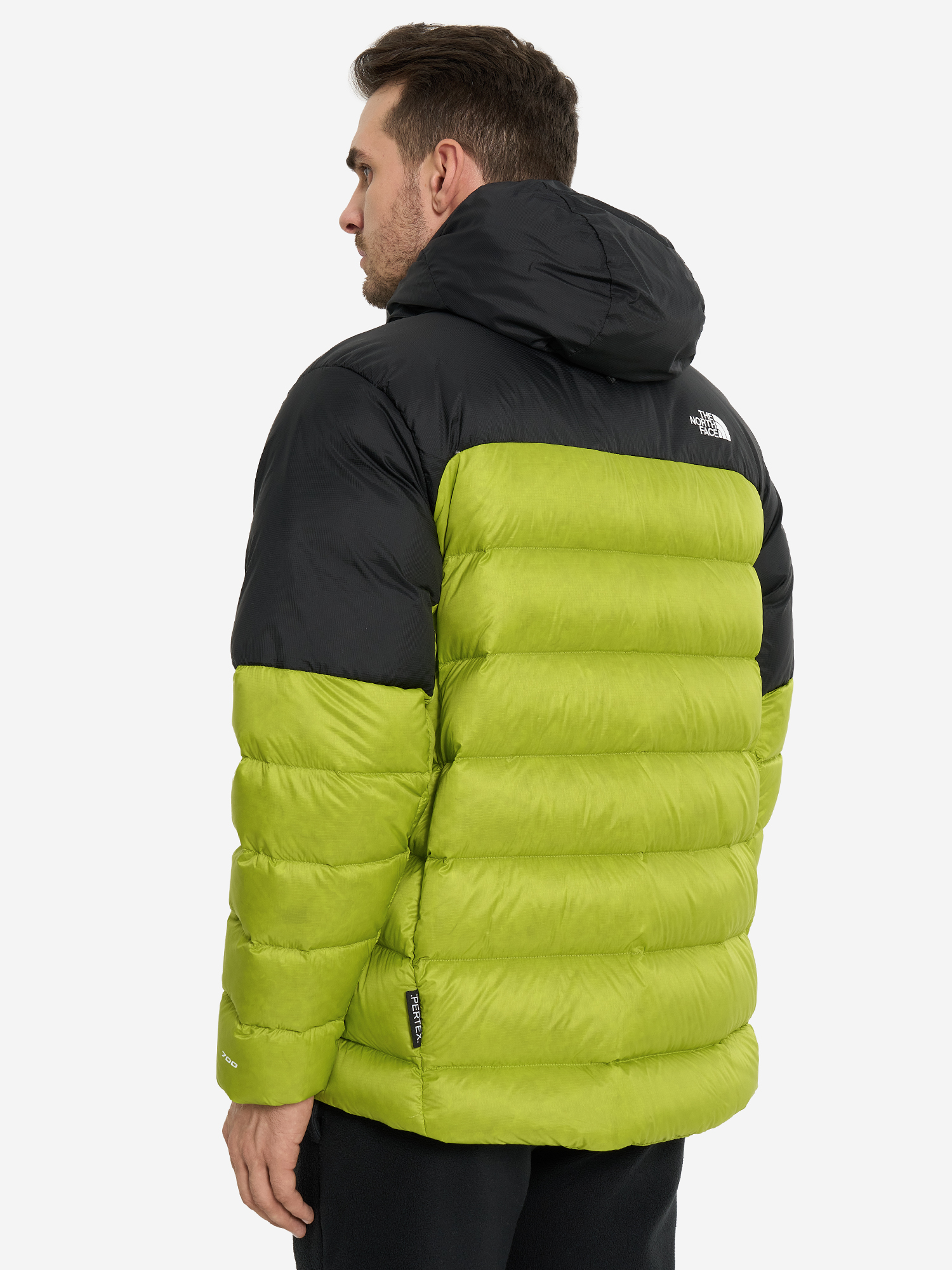 фото Пуховик мужской the north face kalix, зеленый