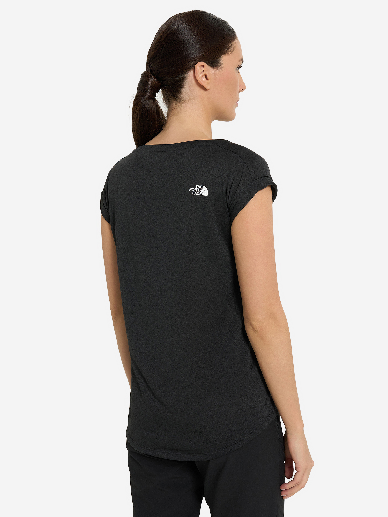 фото Футболка женская the north face tanken, черный