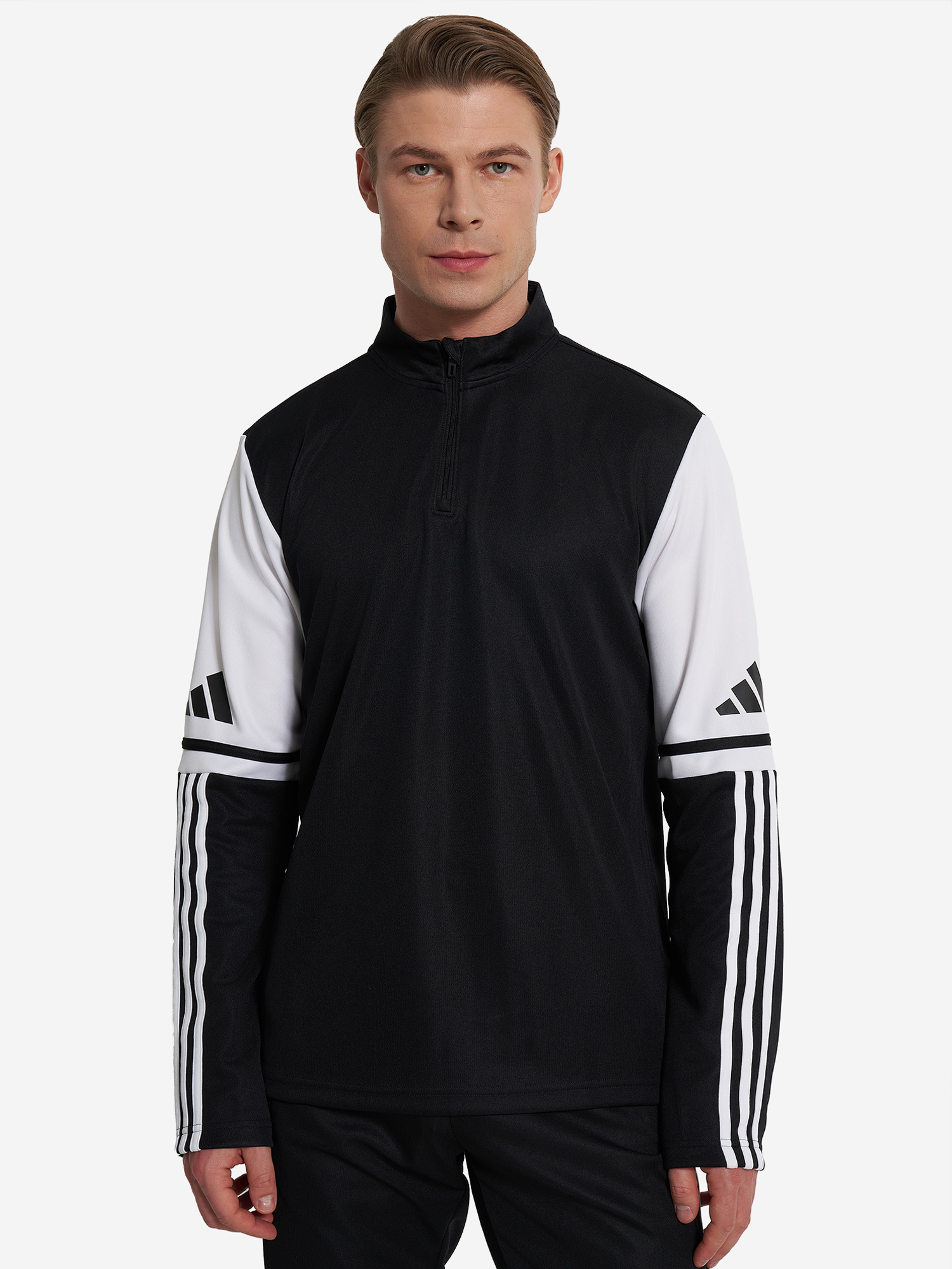 фото Толстовка мужская adidas sq25, черный