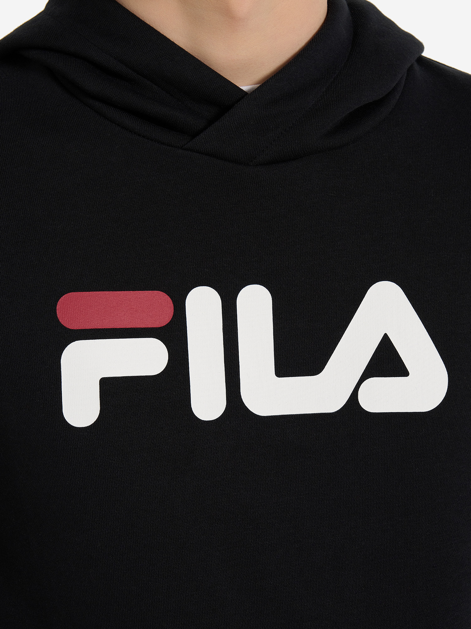 фото Худи для мальчиков fila, черный