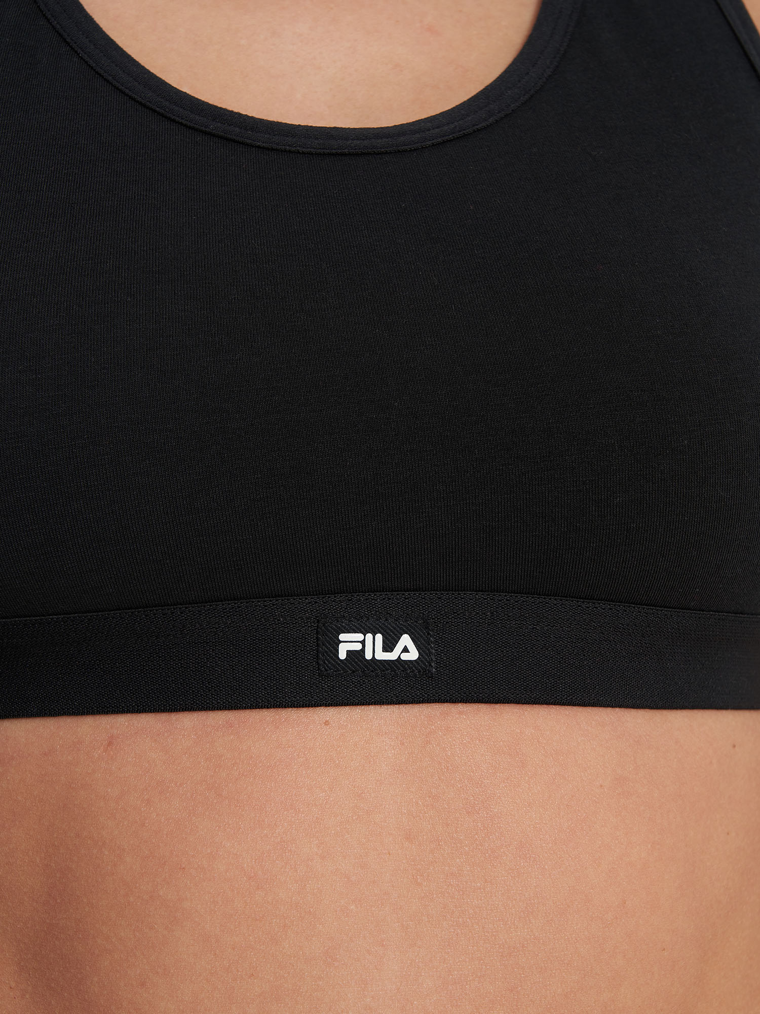 фото Топ бра fila, черный