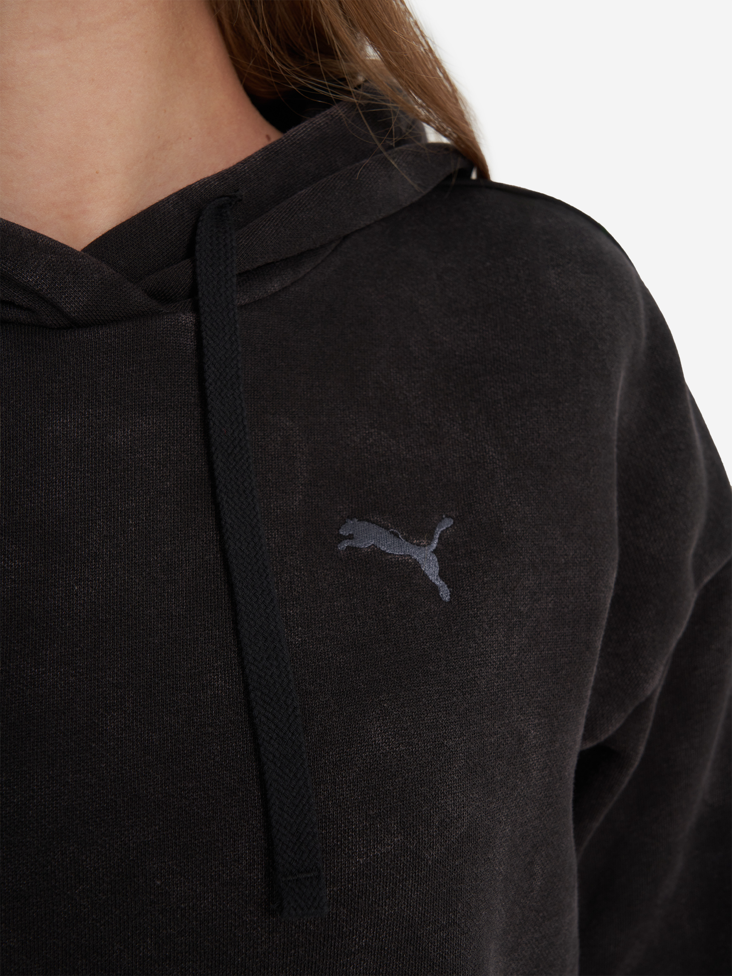 фото Худи женское puma, черный