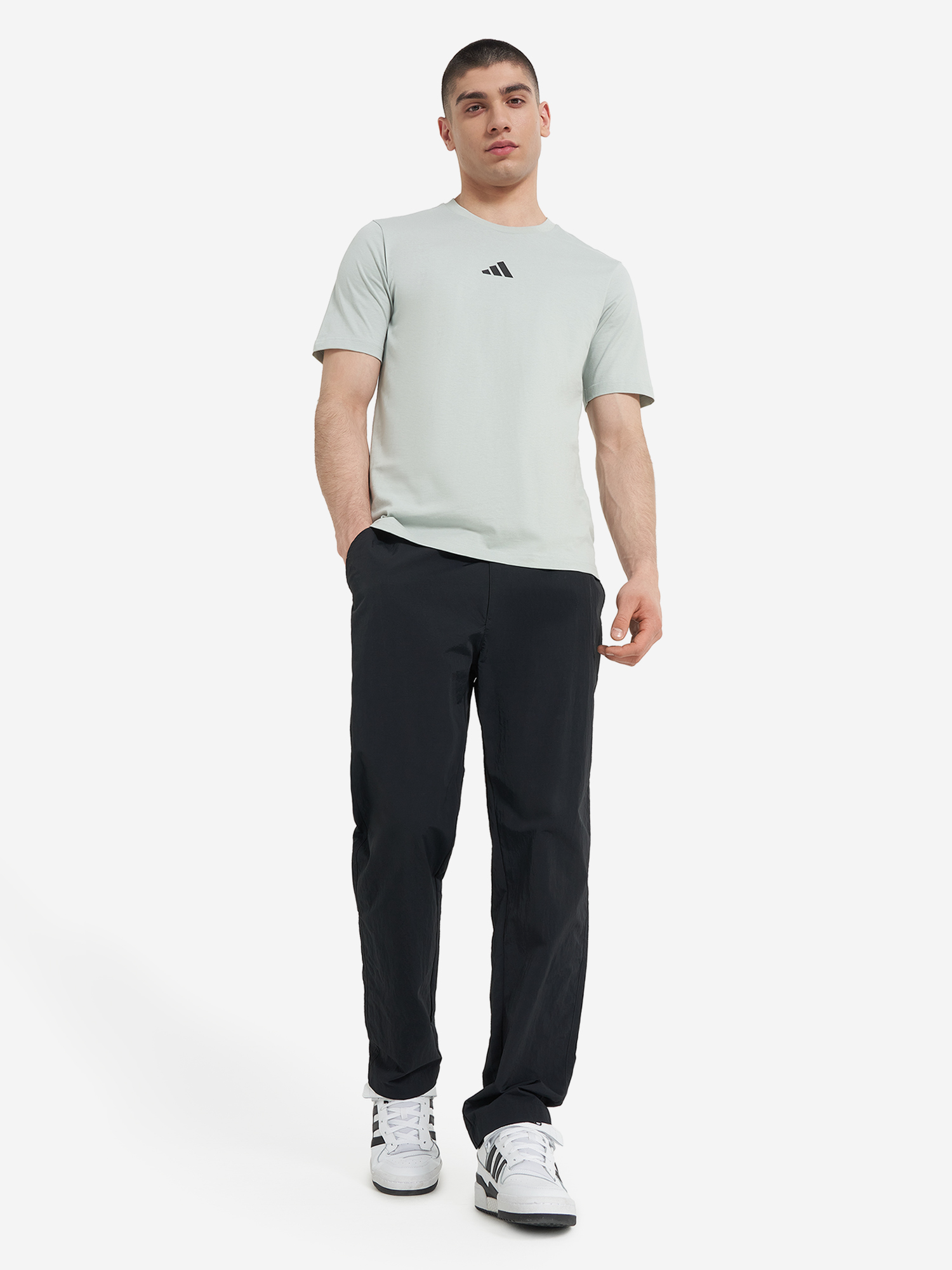 фото Футболка мужская adidas, серый