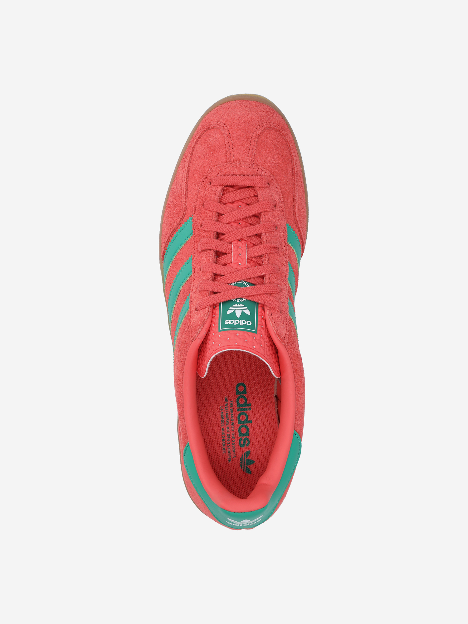 фото Кеды мужские adidas gazelle indoor, красный
