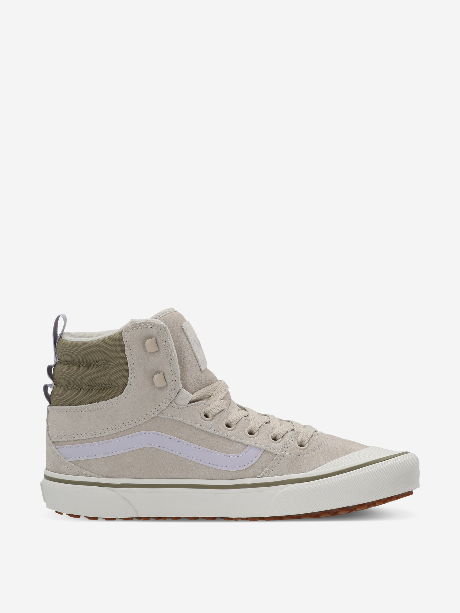 фото Кеды женские vans ashwood hi vansguard, бежевый
