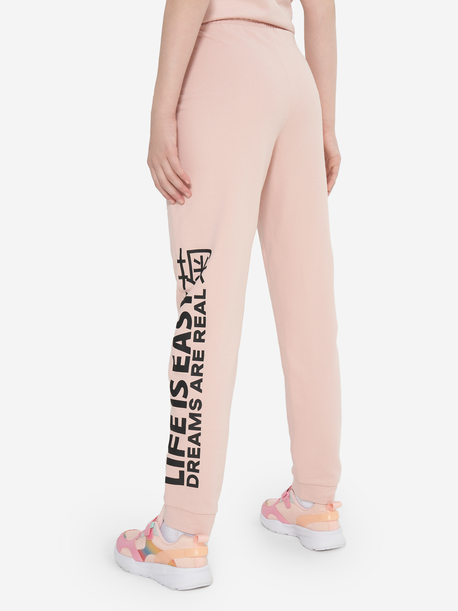 фото Брюки для девочек demix, бежевый