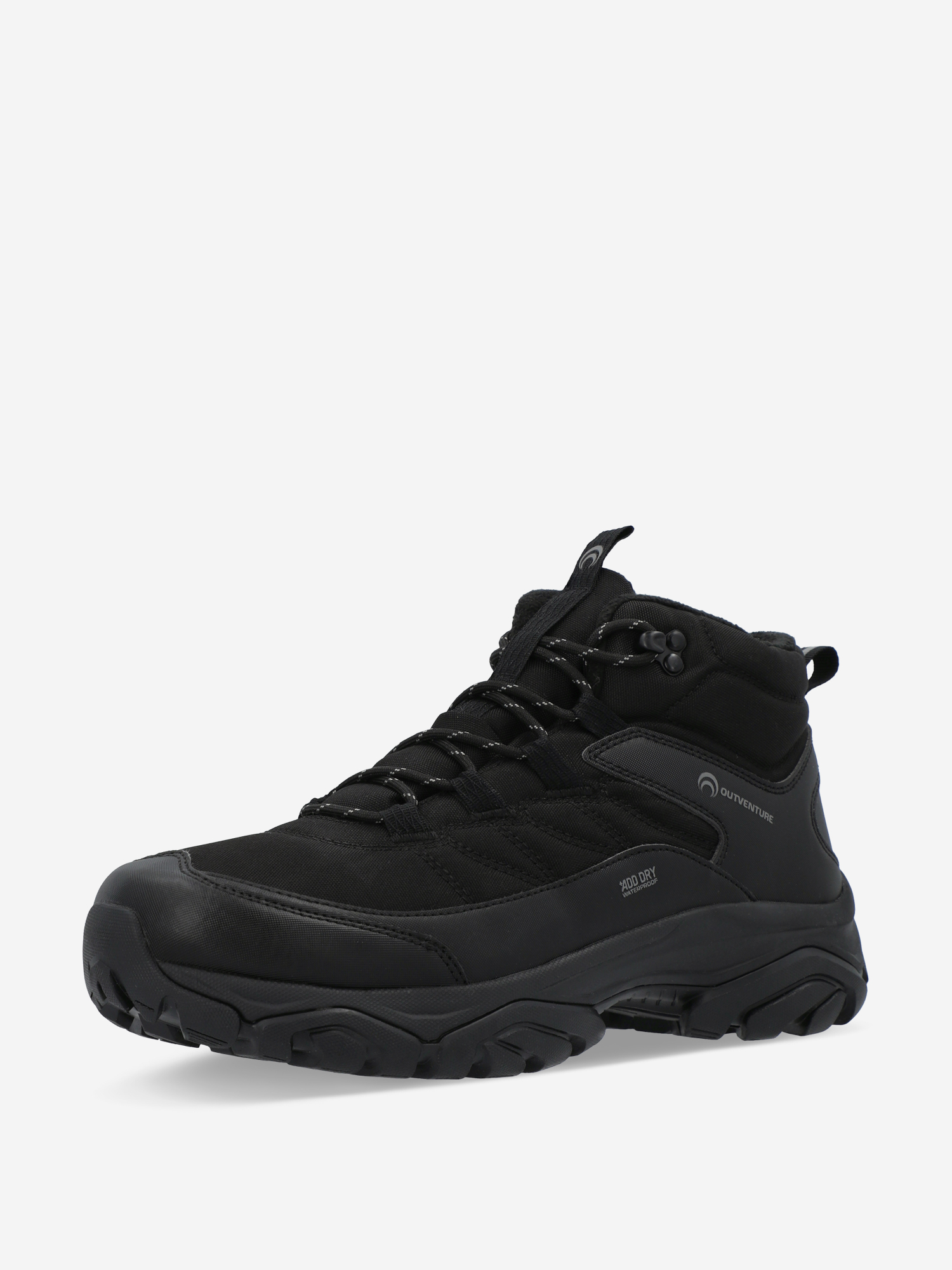 фото Ботинки утепленные мужские outventure cheget nylon, черный