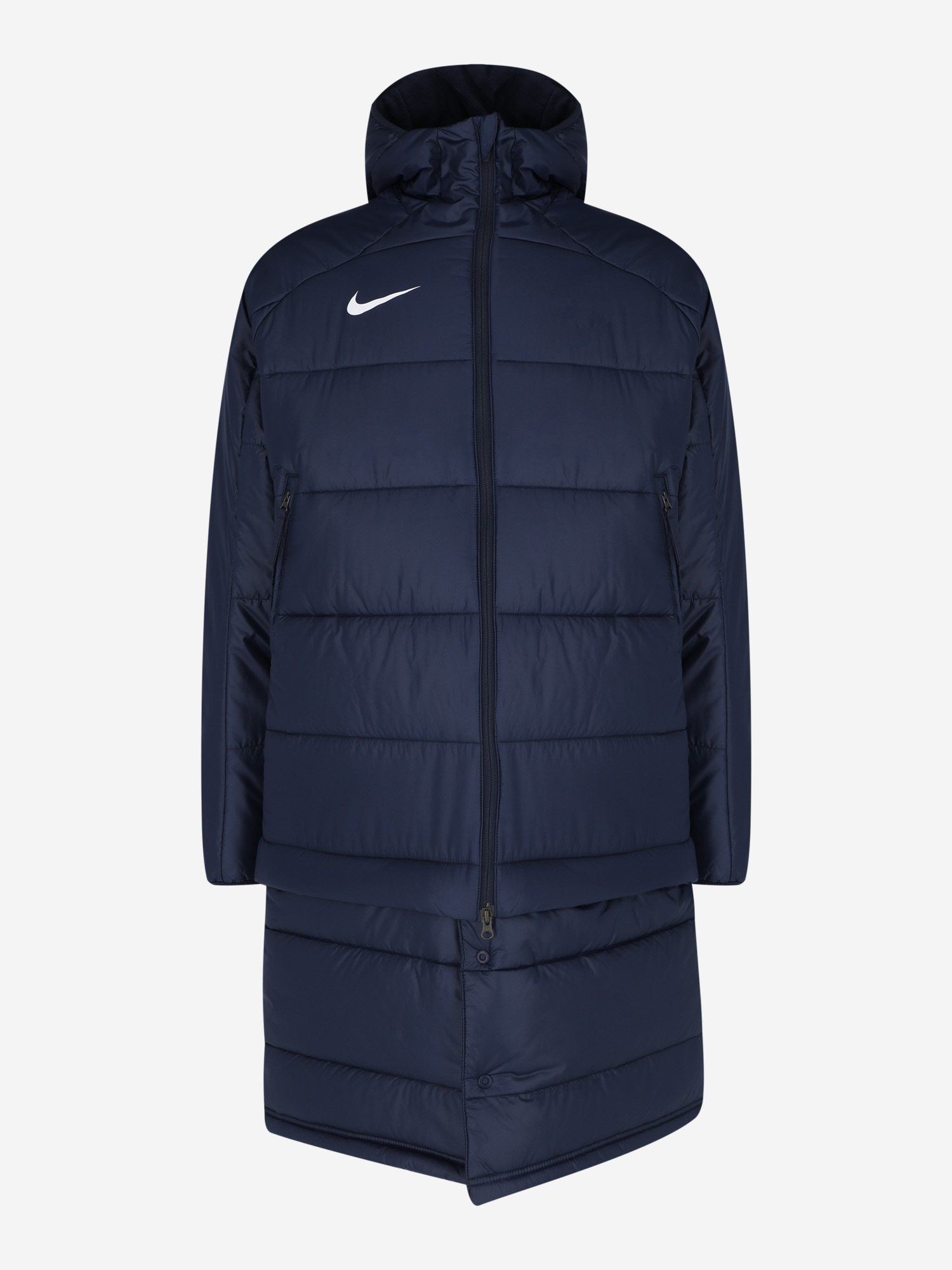 фото Куртка утепленная мужская nike therma-fit academy pro 2 in 1, синий