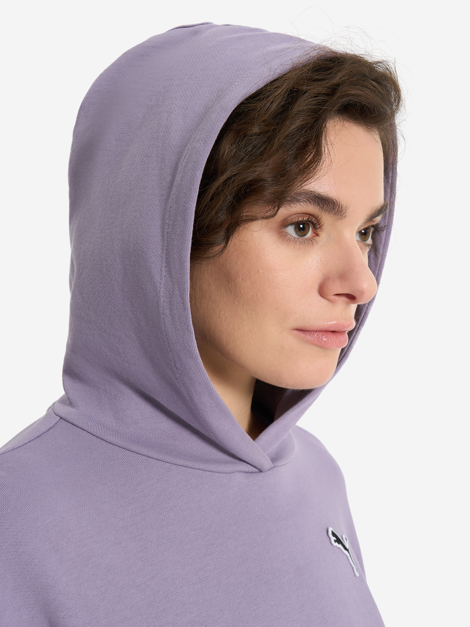 фото Худи женское puma essentials, фиолетовый