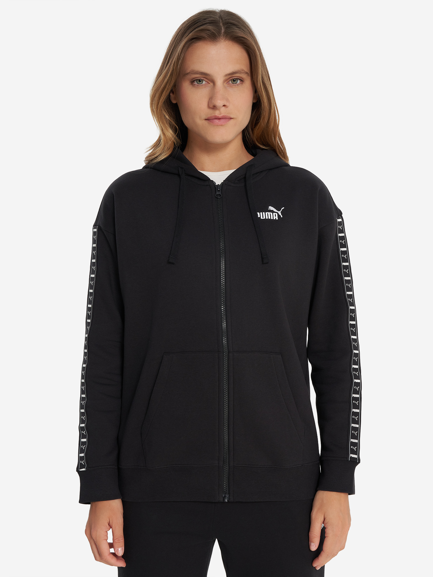 фото Толстовка женская puma, черный