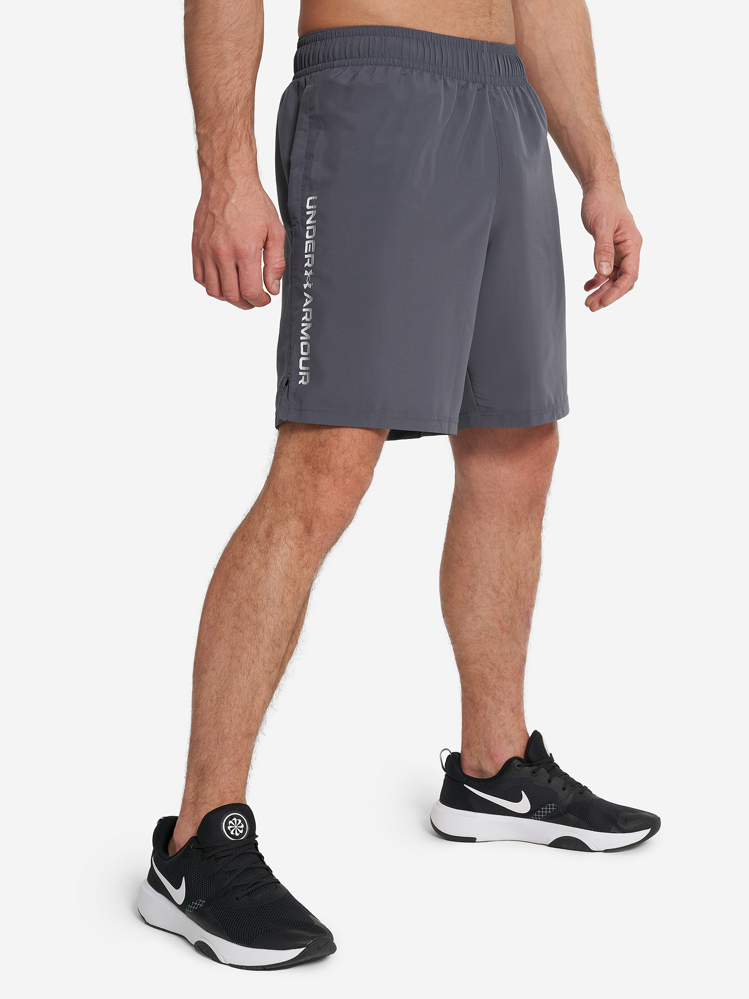 фото Шорты мужские under armour, серый