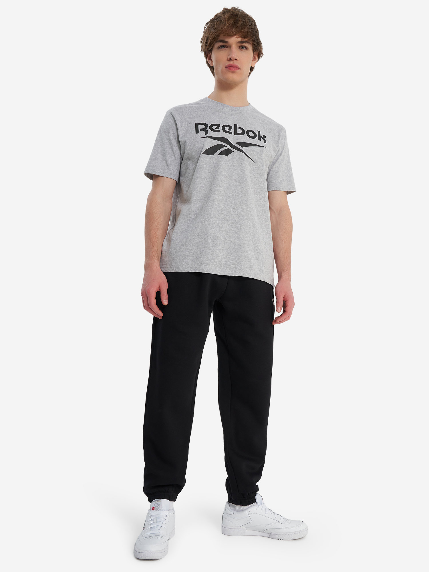 фото Брюки мужские reebok cole, черный