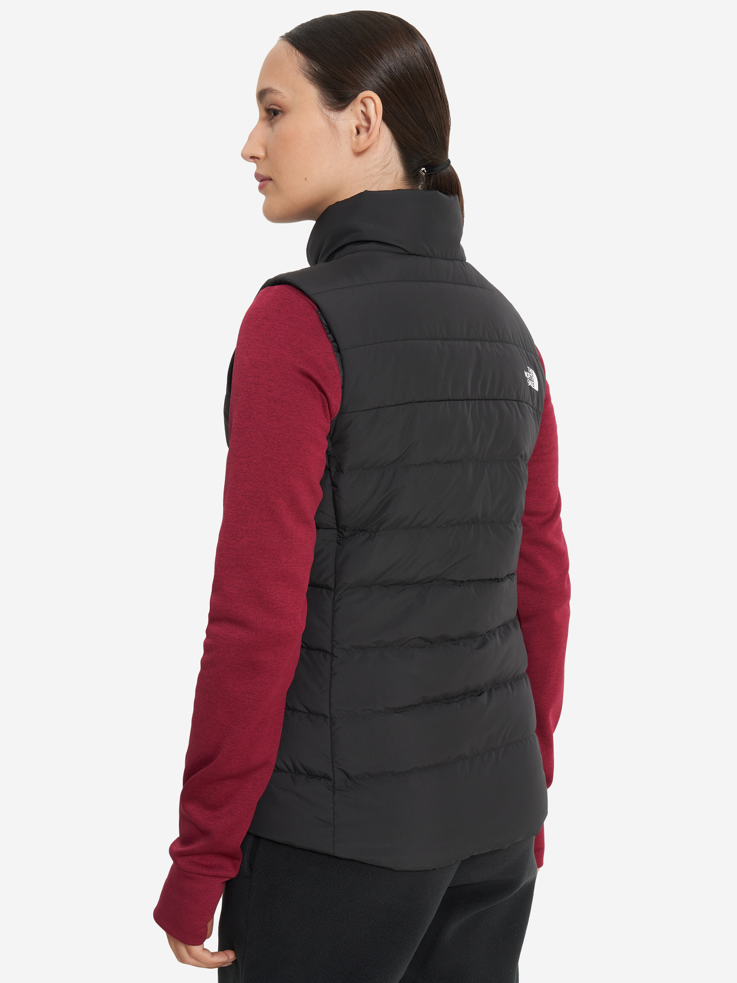 фото Жилет пуховый женский the north face aconcagua 3, черный
