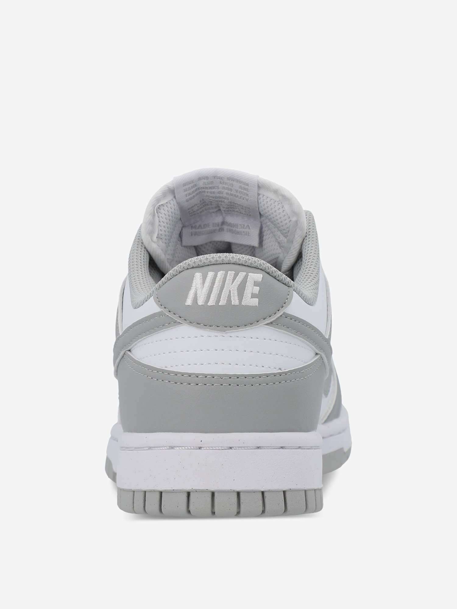фото Кеды женские nike nike dunk low next nature, серый