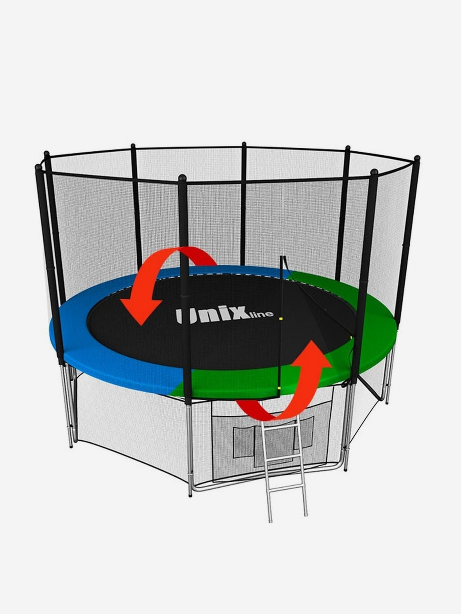 Батут каркасный UNIX Line Classic 8 ft, общий диаметр 244 см, до 150 кг, Черный
Батут каркасный UNIX Line Classic 8 ft, общий диаметр 244 см, до 150 кг, Черный