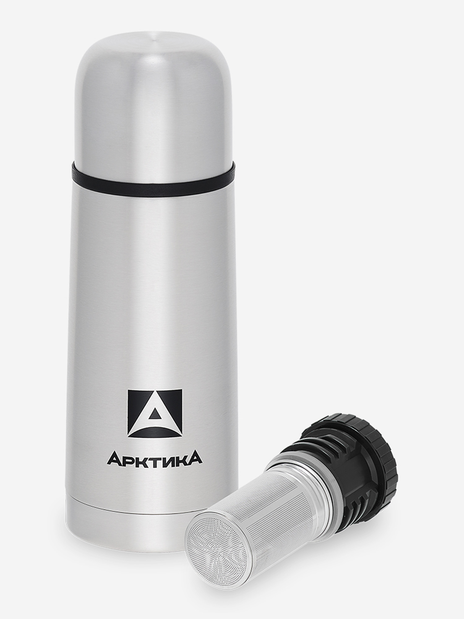 Термос классический для напитков с узким горлом и глухой пробкой со съемным ситечком, объем 0,35 л. Компактный размер, Серебряный
Термос классический для напитков с узким горлом и глухой пробкой со съемным ситечком, объем 0,35 л. Компактный размер, Серебряный