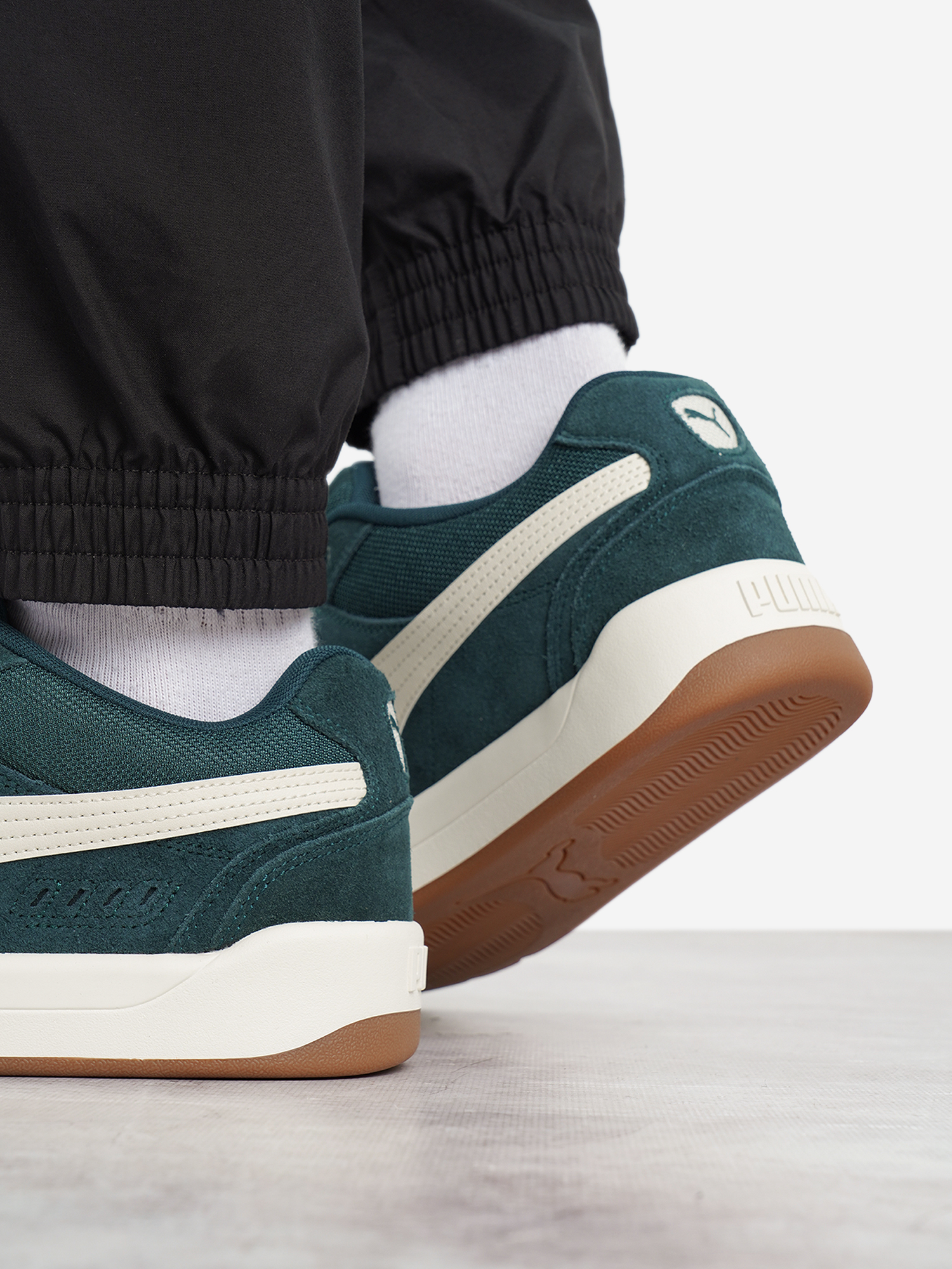 фото Кеды мужские puma park lifestyle sk8 sd, зеленый