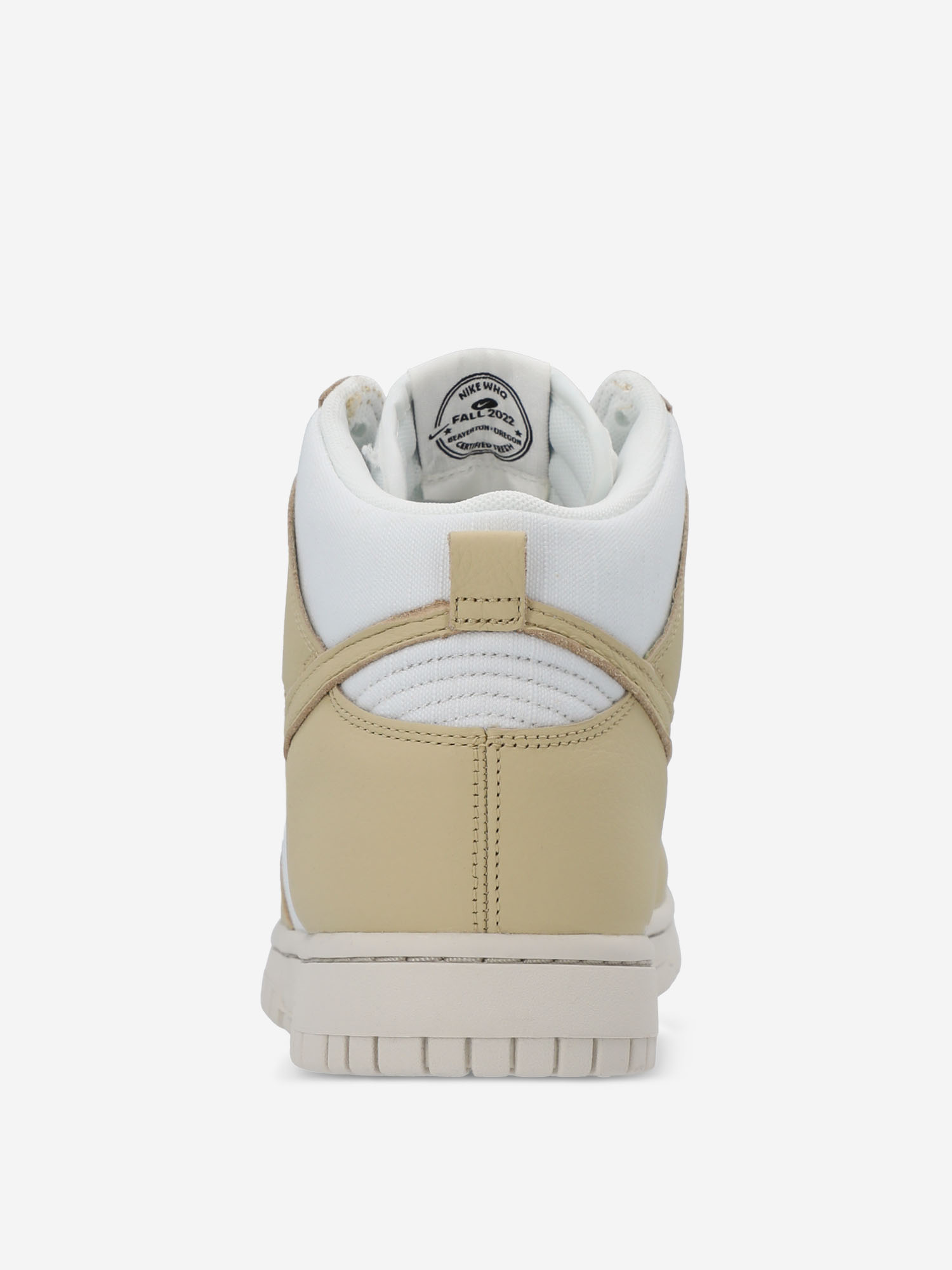 фото Кеды nike dunk high lx, бежевый