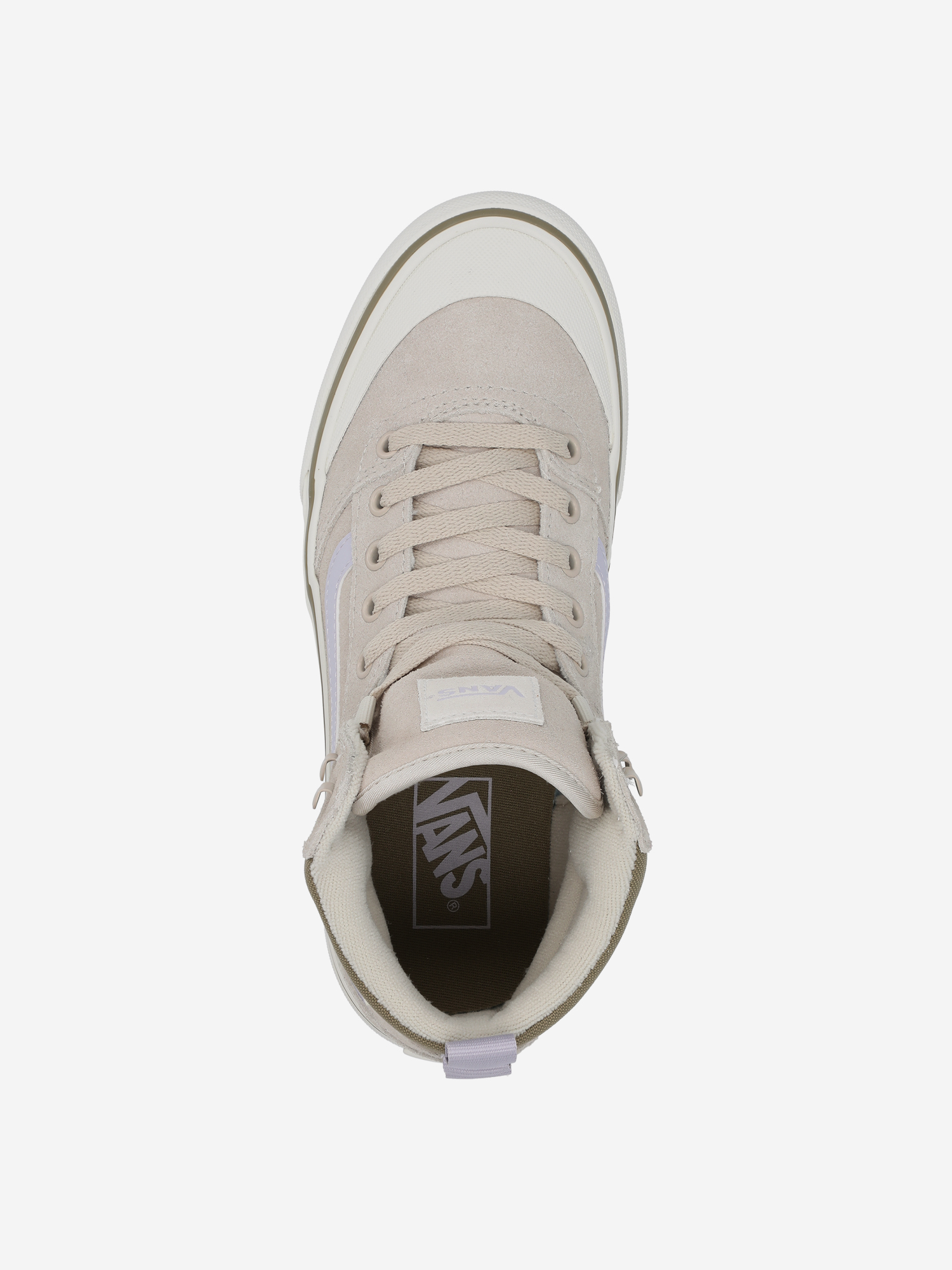 фото Кеды женские vans ashwood hi vansguard, бежевый