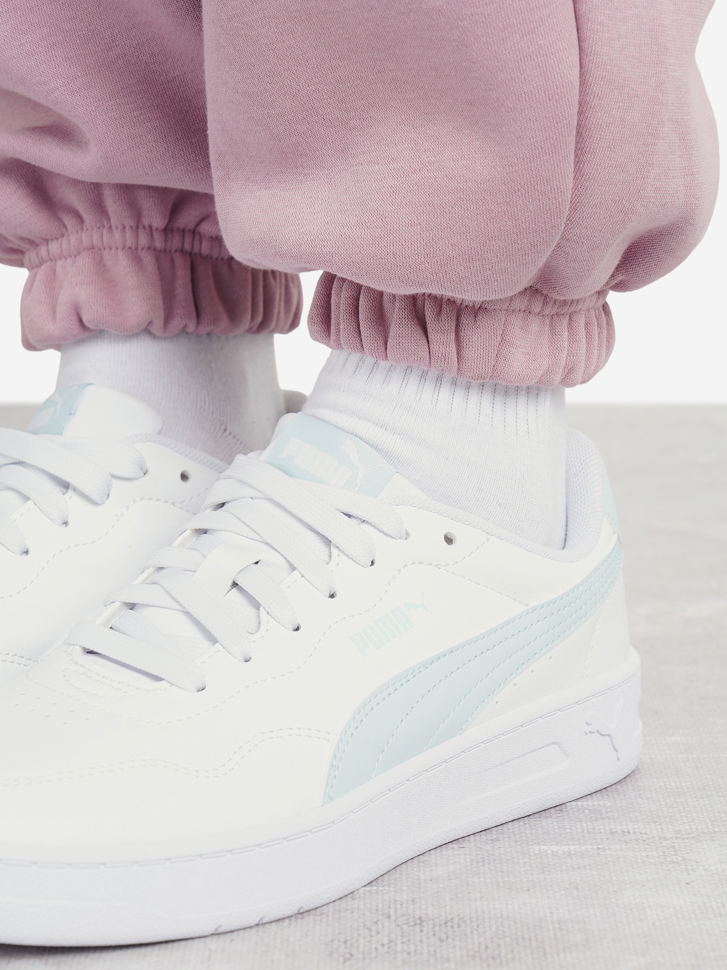 фото Кеды женские puma court lally, белый