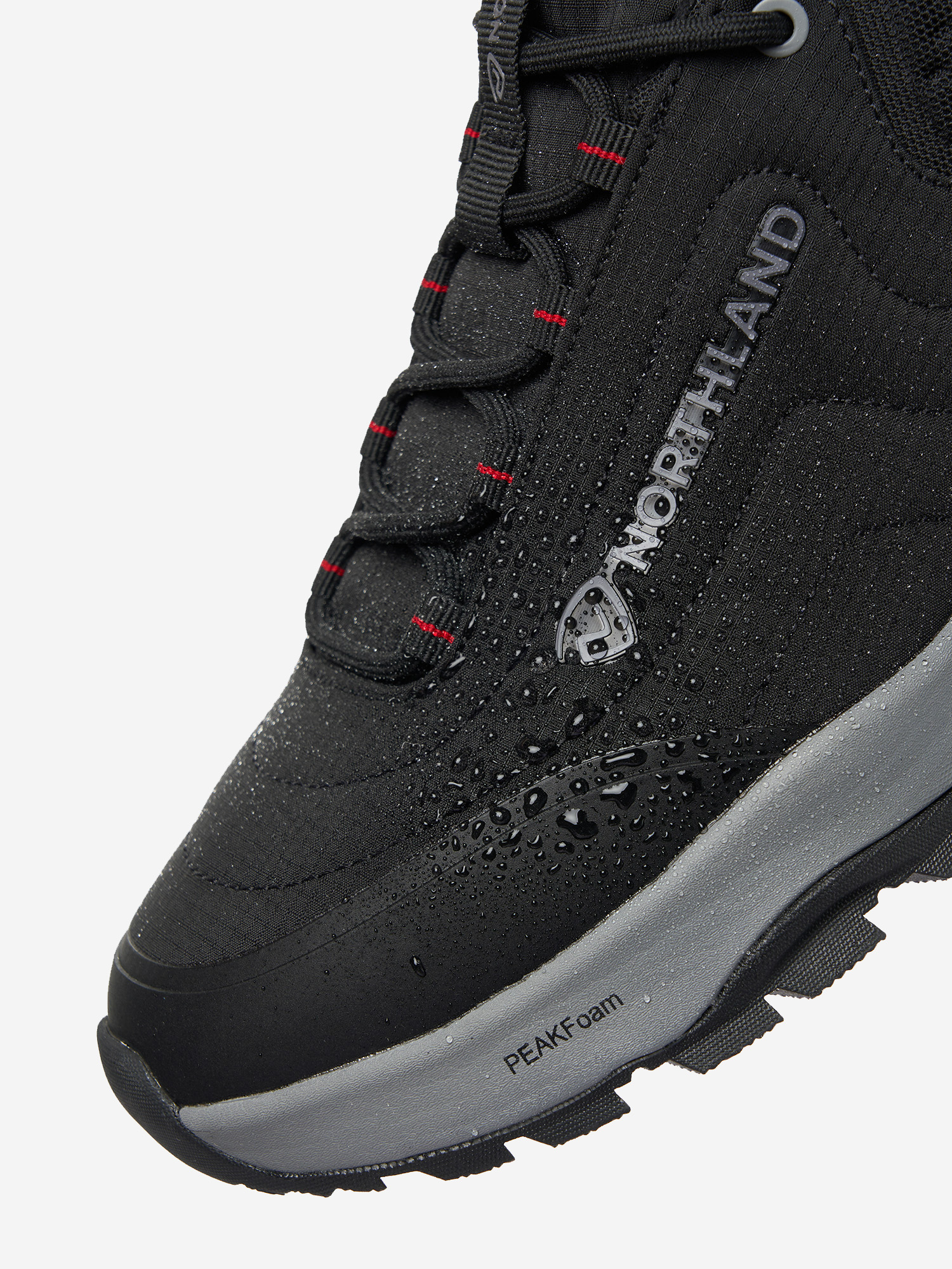 фото Кроссовки утепленные мужские northland fels nylon low, черный