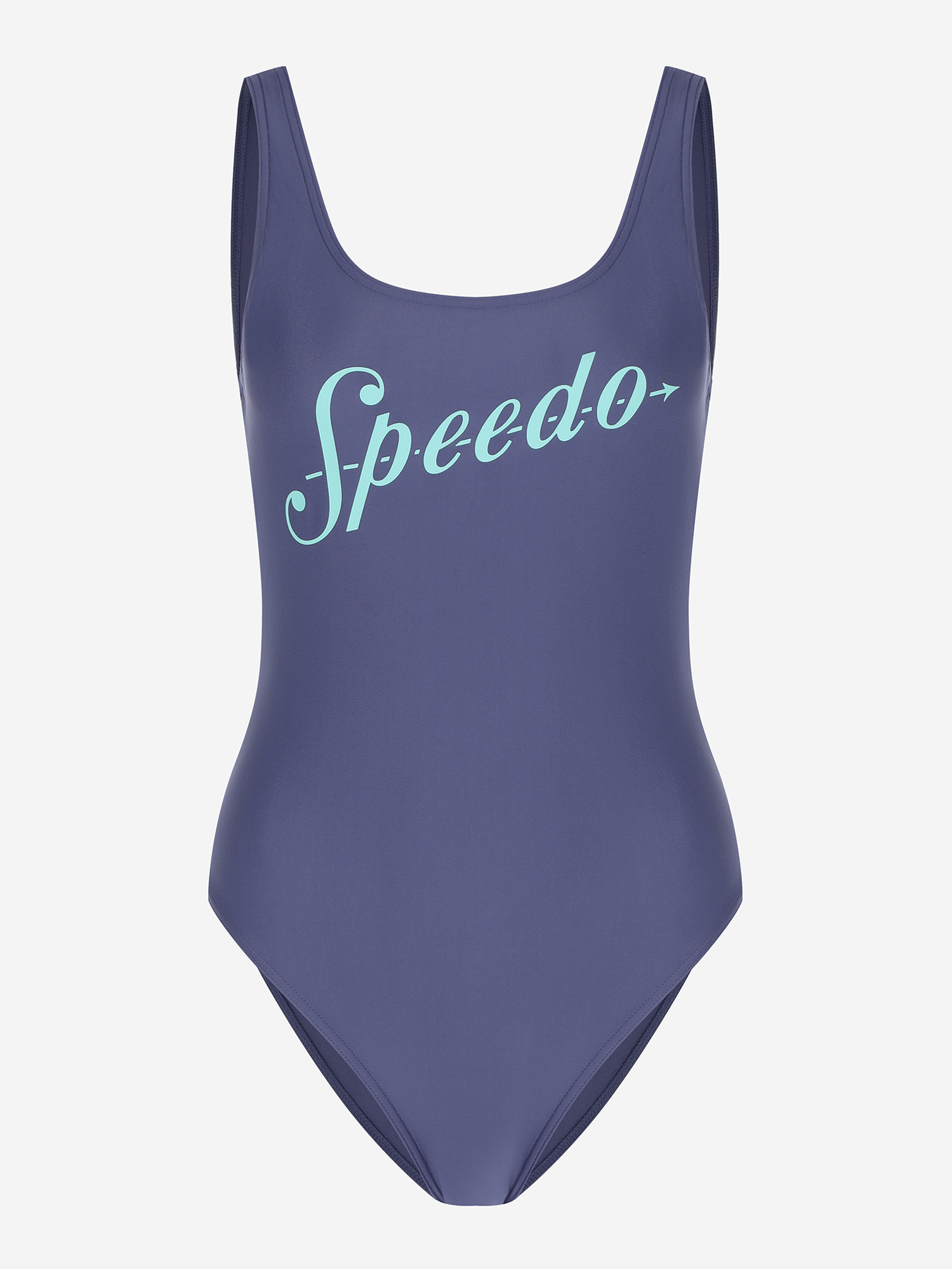 фото Купальник слитный женский speedo logo deep, синий