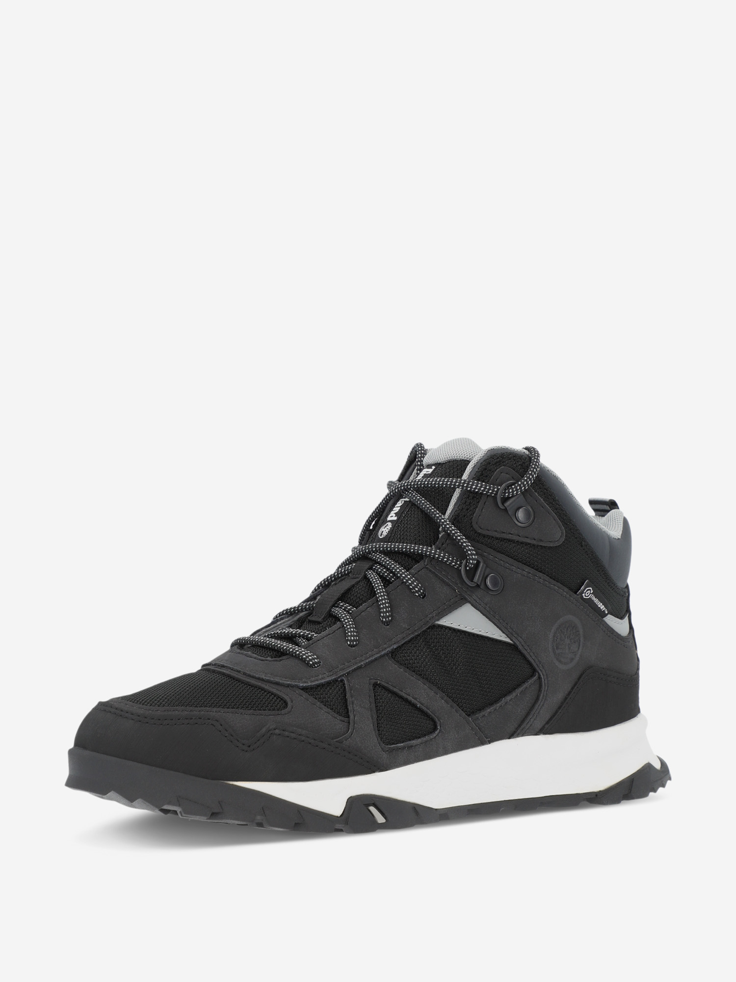 фото Ботинки для мальчиков timberland lincoln peak mid wp, черный