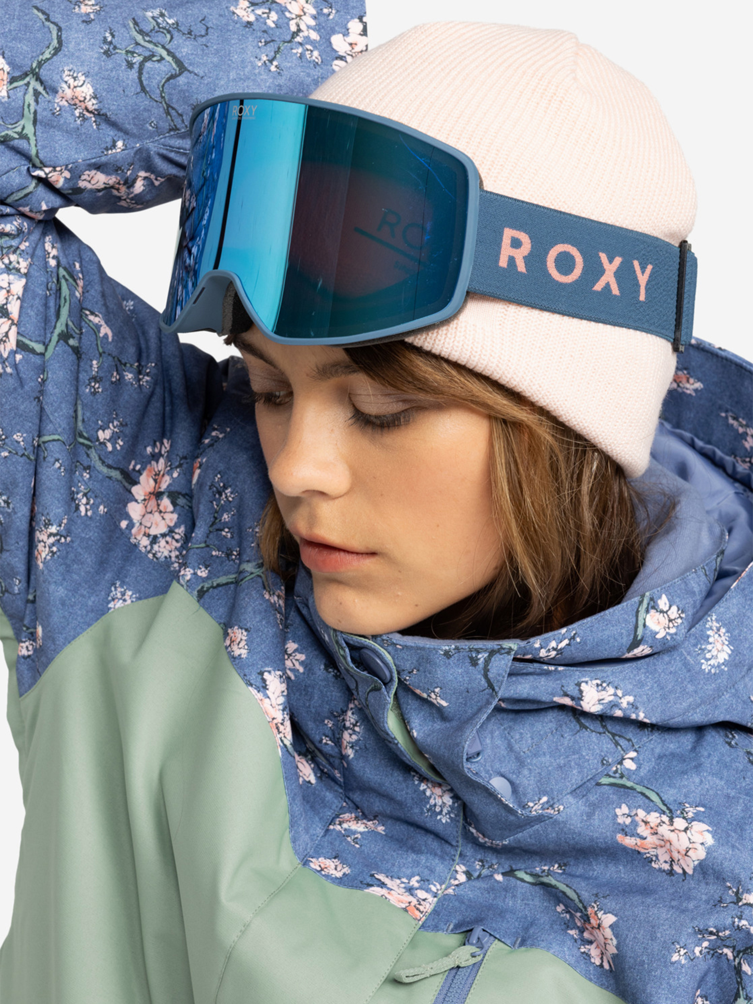 фото Маска roxy storm women, синий
