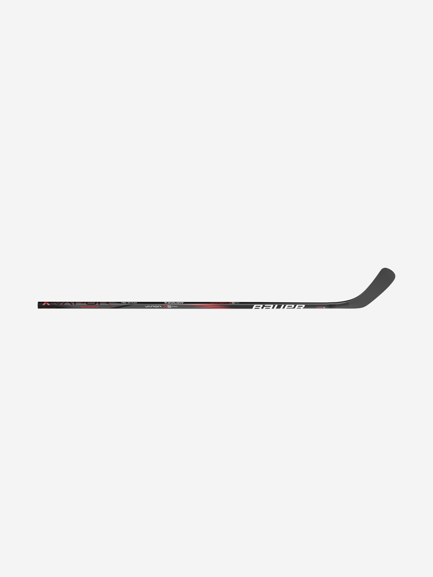 фото Клюшка хоккейная bauer vapor x5 pro sr-77, черный
