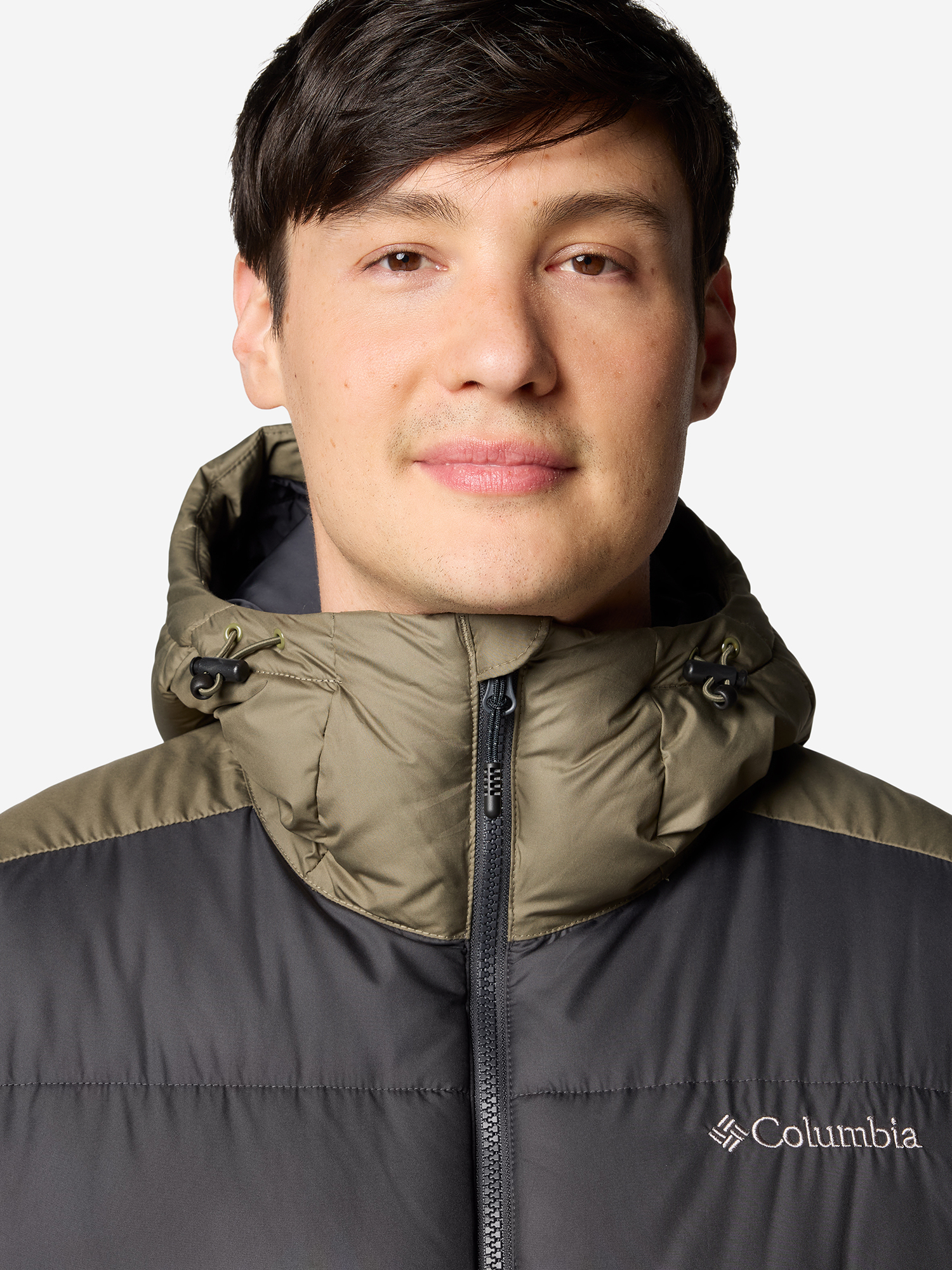 фото Куртка утепленная мужская columbia pike lake ii hooded jacket, зеленый