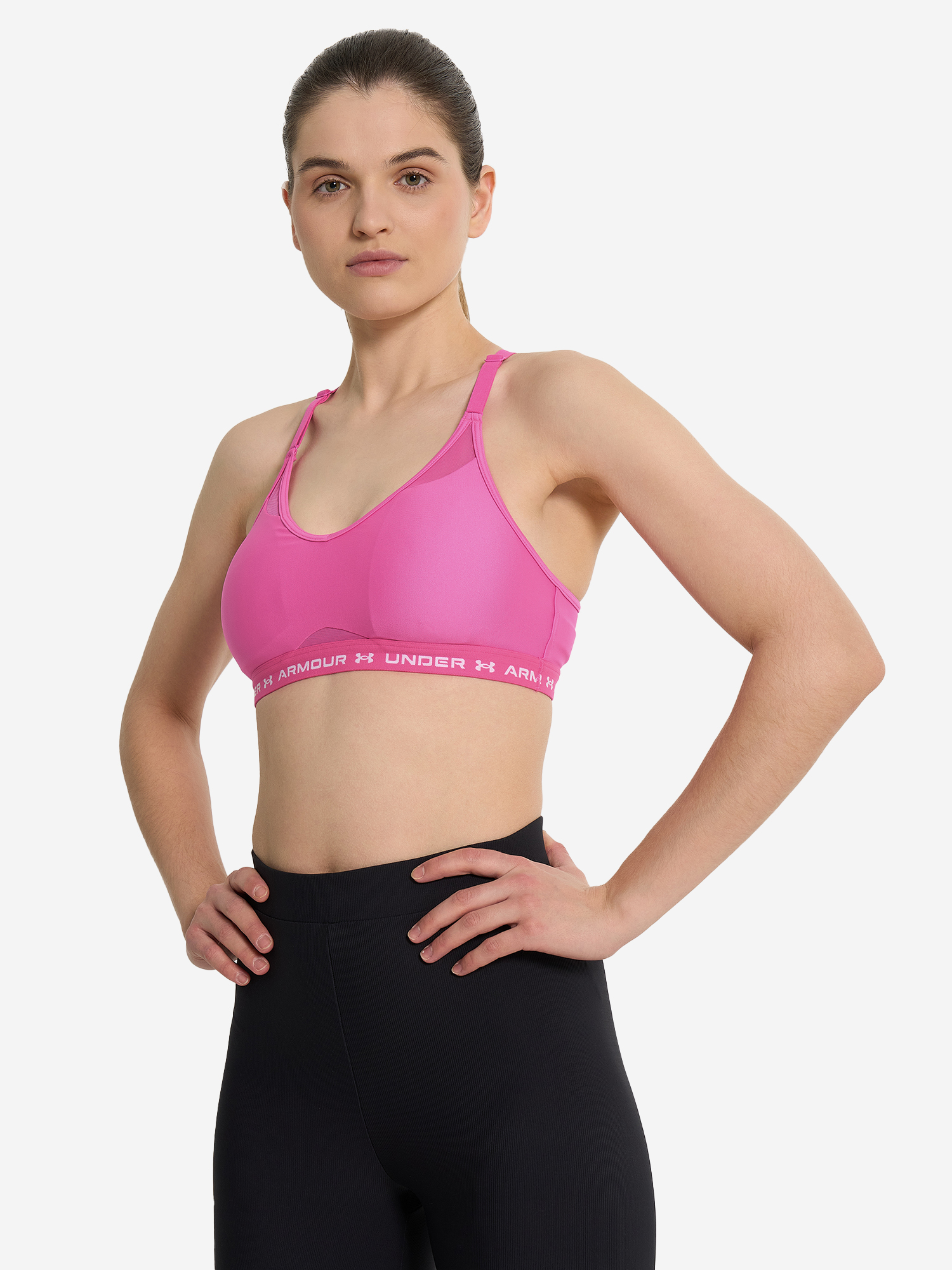 фото Топ бра спортивный under armour, розовый