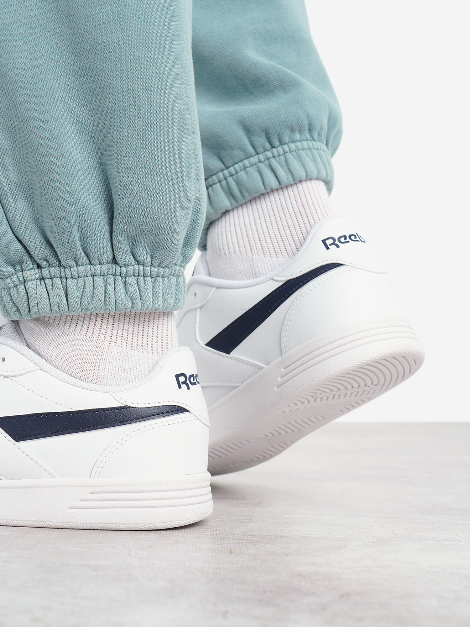 фото Кеды мужские reebok court advance, белый